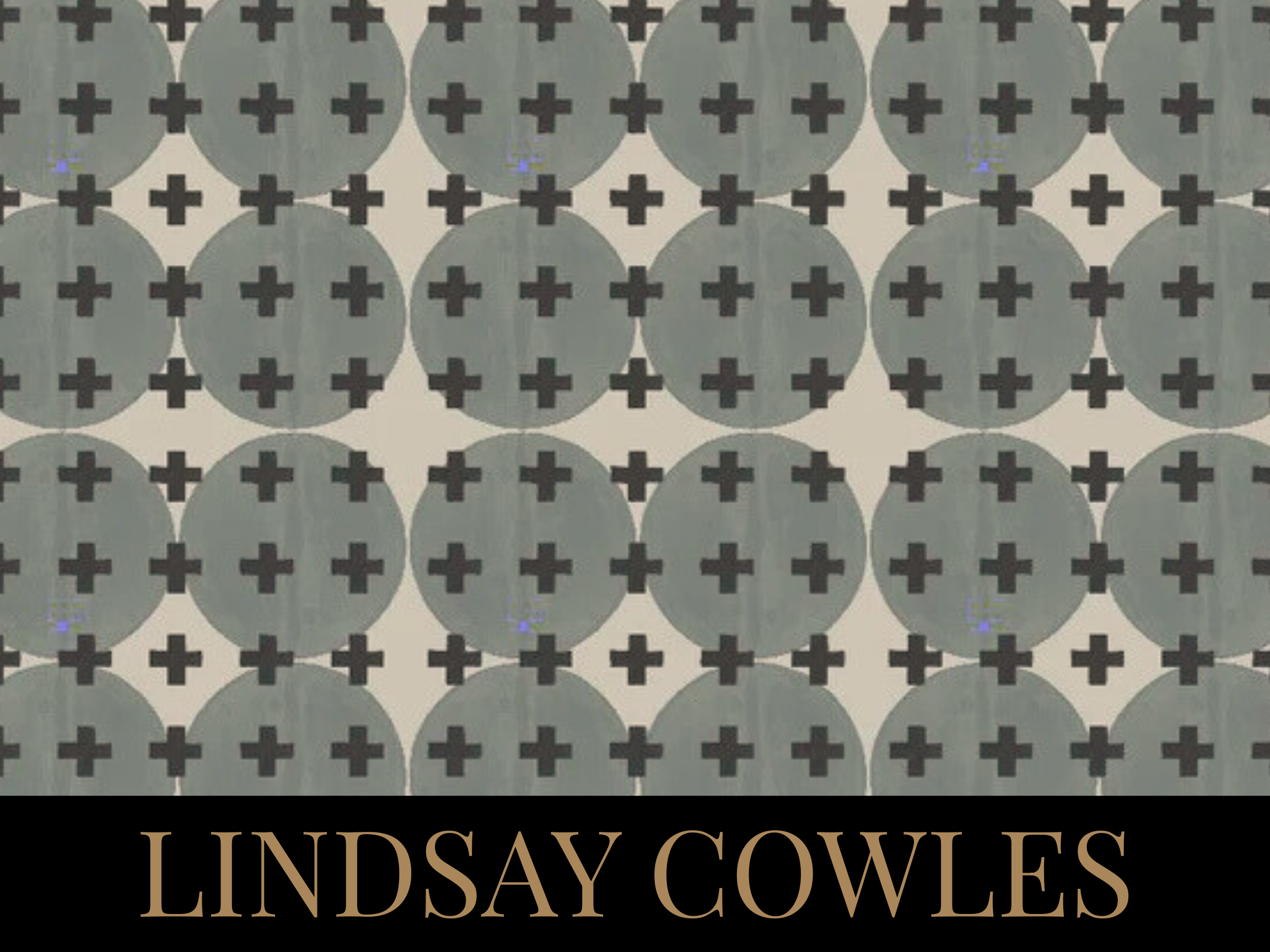 Lindsay Cowles wallpaper is available to order at The Home Studio Collective.