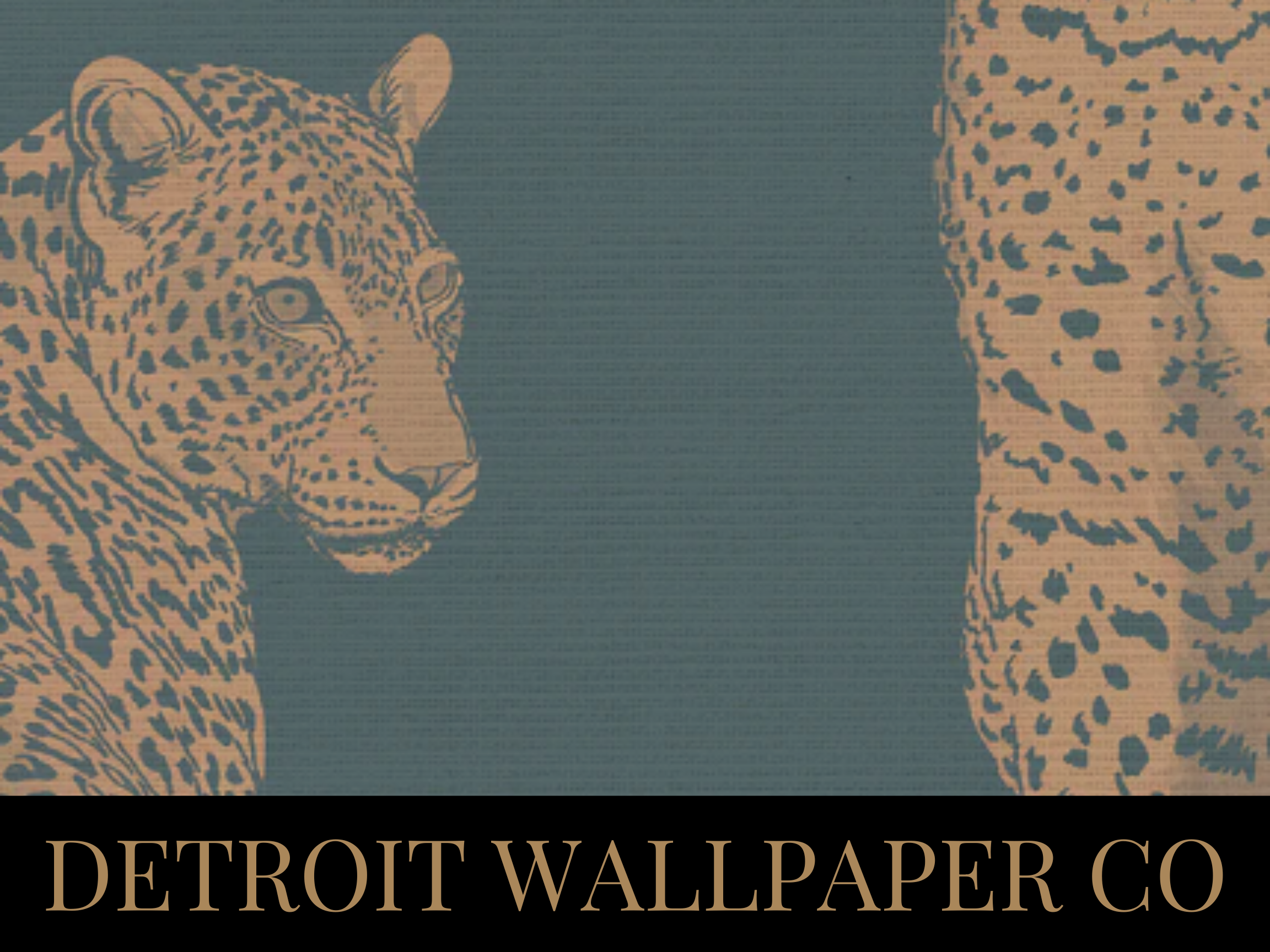 Detroit Wallpaper Co. is available to order at The Home Studio Collective.