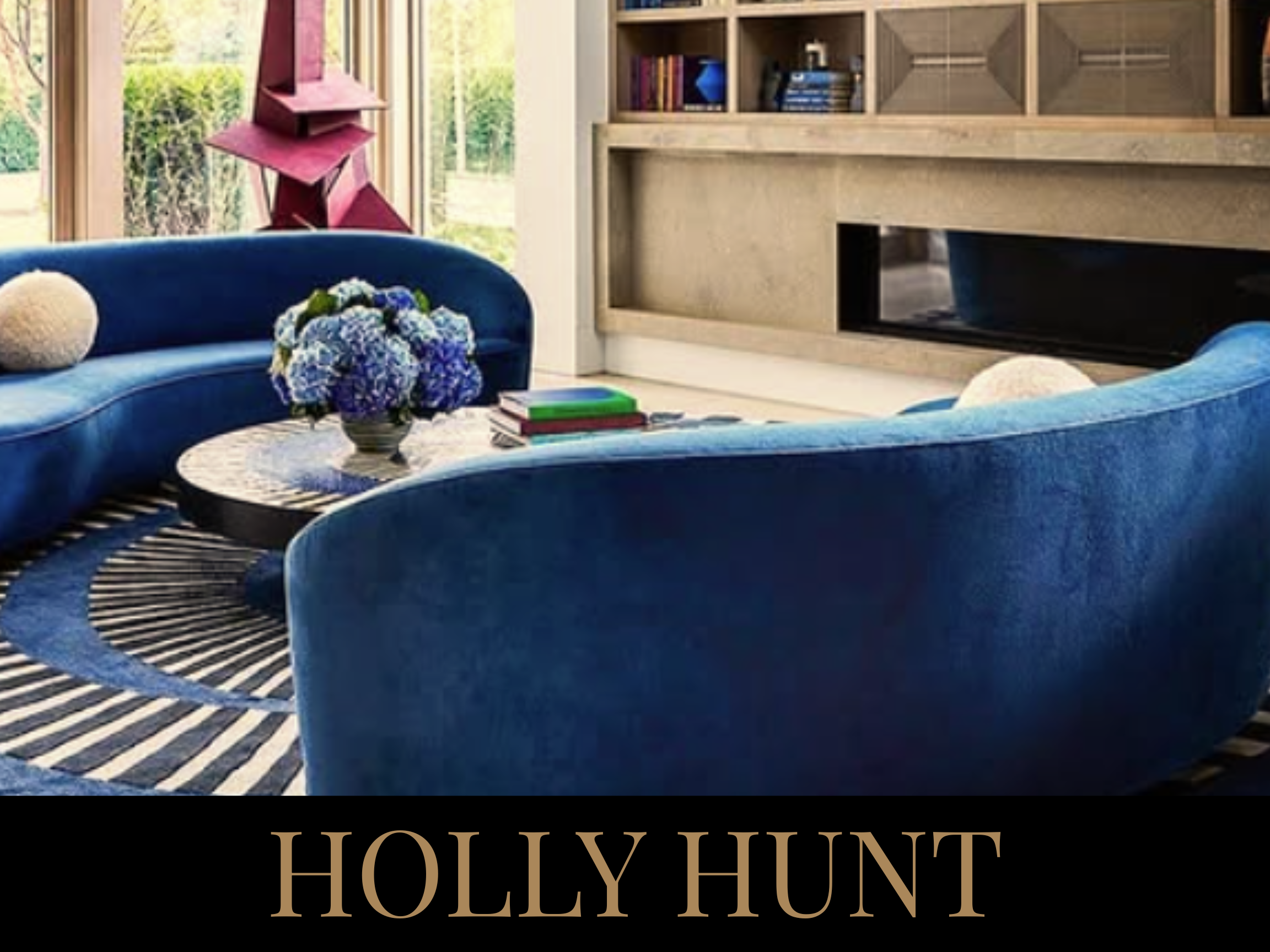 Holly Hunt is available to order at The Home Studio Collective.