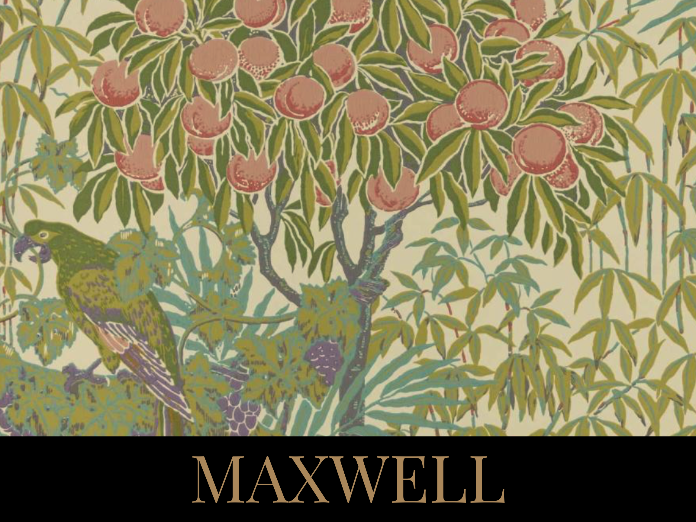 Maxwell textiles are available to order at The Home Studio Collective.