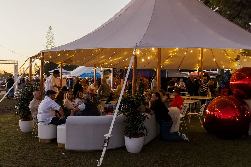 Sperry Tents Sunshine Coast_10x16m Oyster_Morteon Bay Food and Wine Festival

