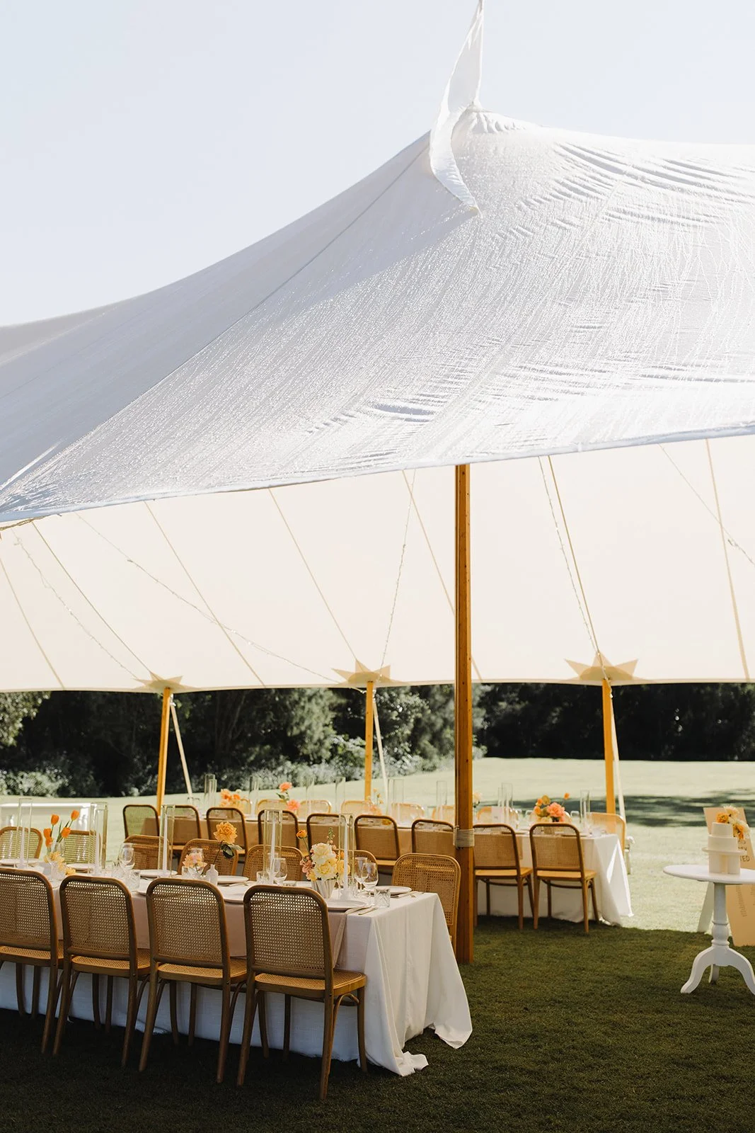 Sperry Tents Sunshine Coast_10x22m Oyster_Senses Noosa North Shore_Lovebird Weddings