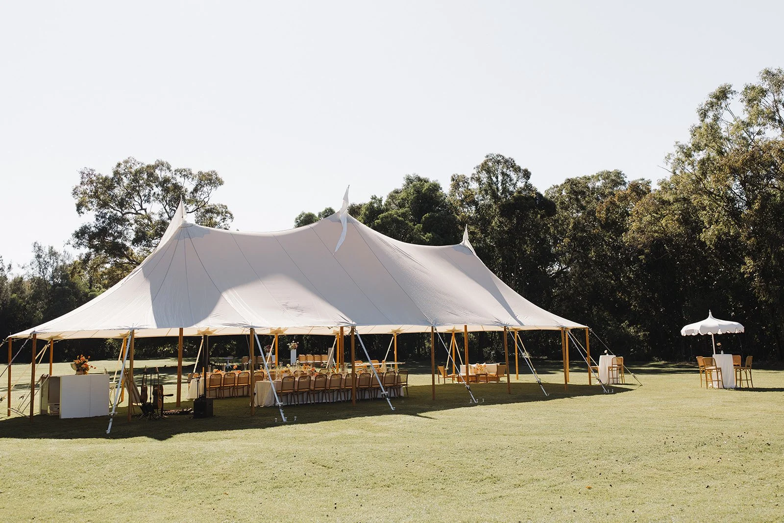Sperry Tents Sunshine Coast_10x22m Oyster_Senses Noosa North Shore_Lovebird Weddings