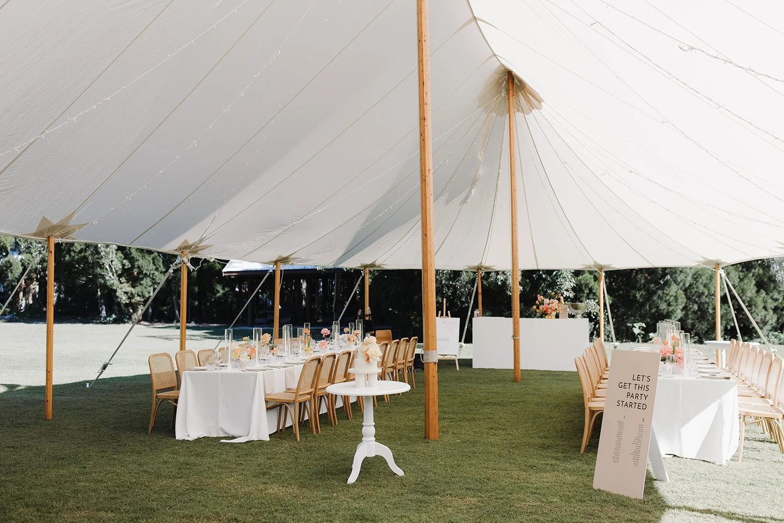 Sperry Tents Sunshine Coast_10x22m Oyster_Senses Noosa North Shore_Lovebird Weddings