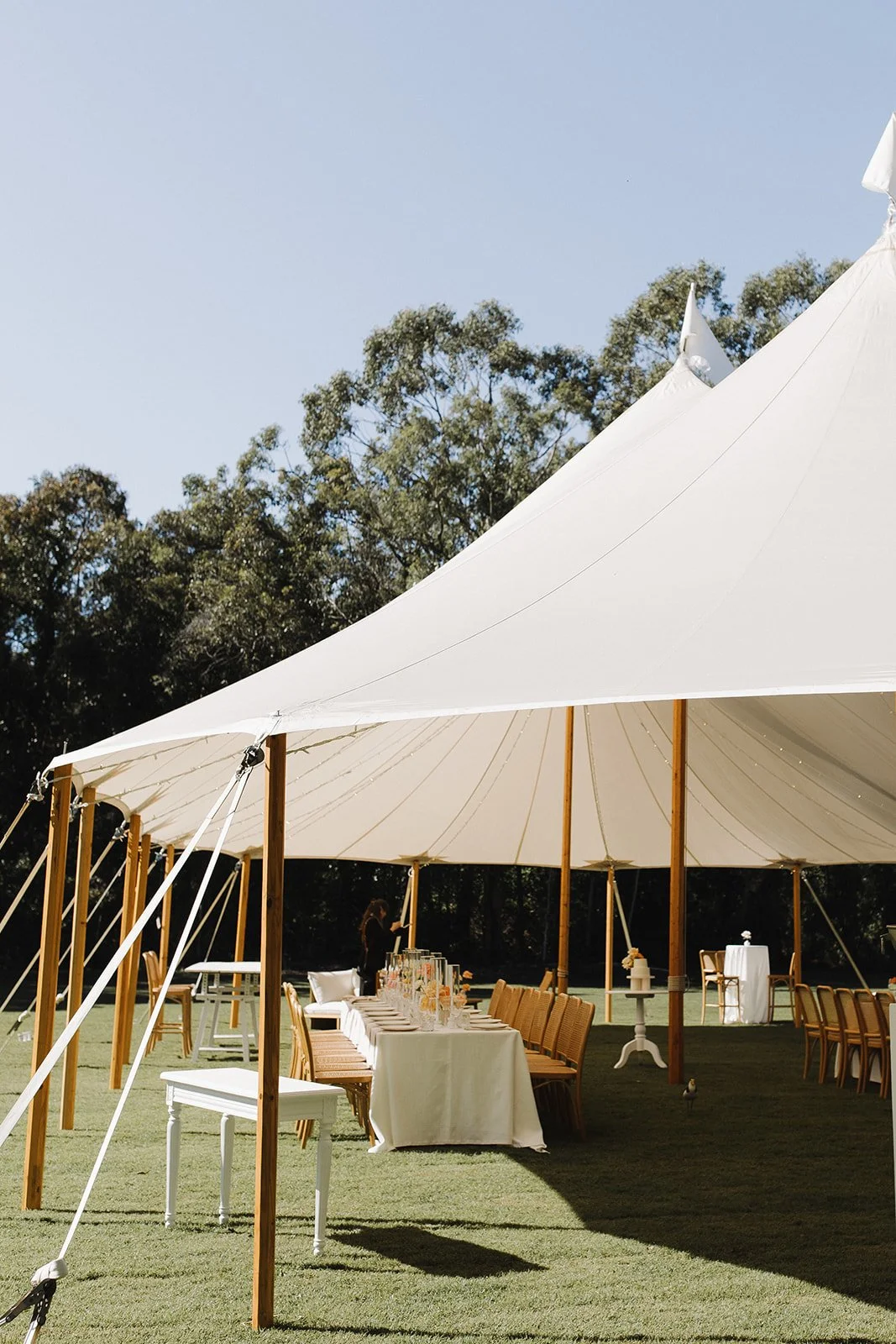 Sperry Tents Sunshine Coast_10x22m Oyster_Senses Noosa North Shore_Lovebird Weddings
