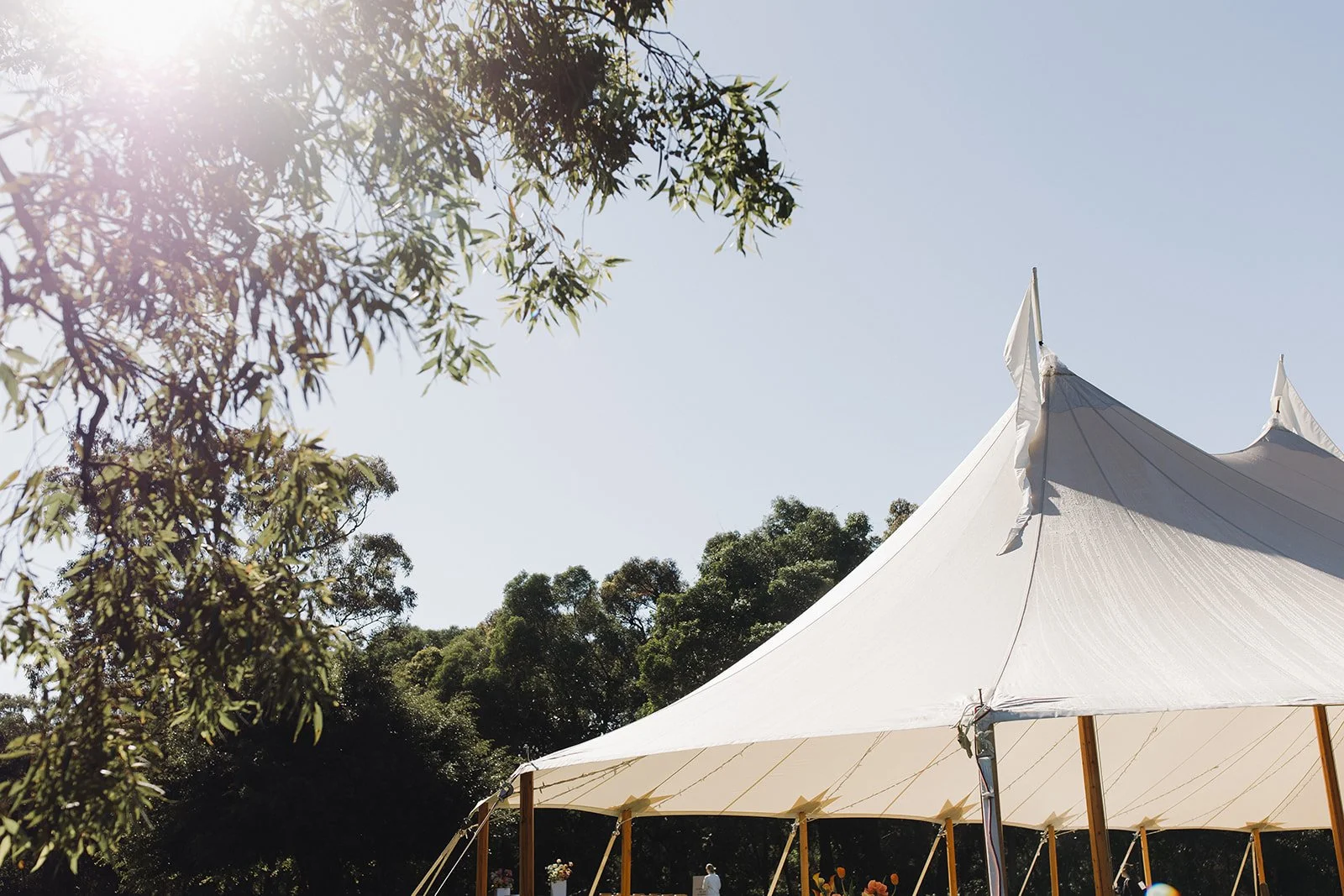 Sperry Tents Sunshine Coast_10x22m Oyster_Senses Noosa North Shore_Lovebird Weddings