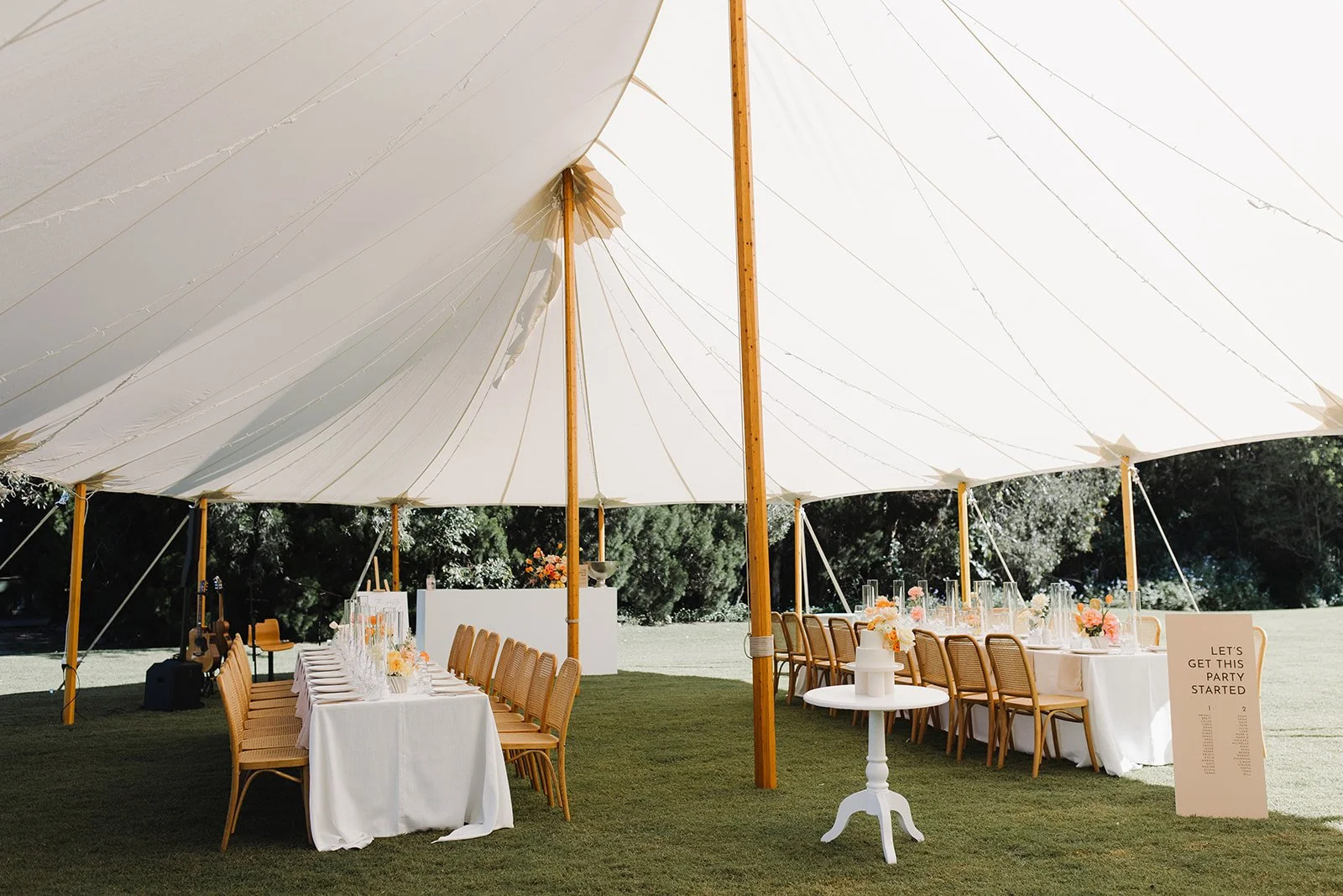 Sperry Tents Sunshine Coast_10x22m Oyster_Senses Noosa North Shore_Lovebird Weddings