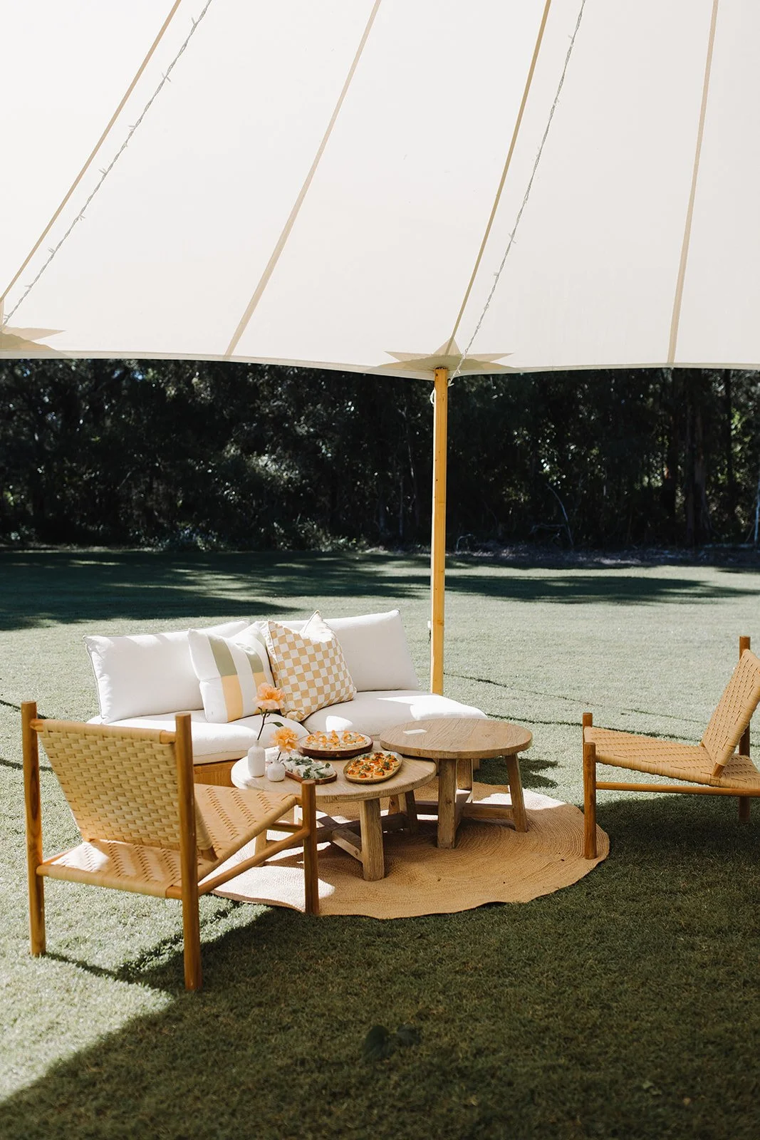 Sperry Tents Sunshine Coast_10x22m Oyster_Senses Noosa North Shore_Lovebird Weddings