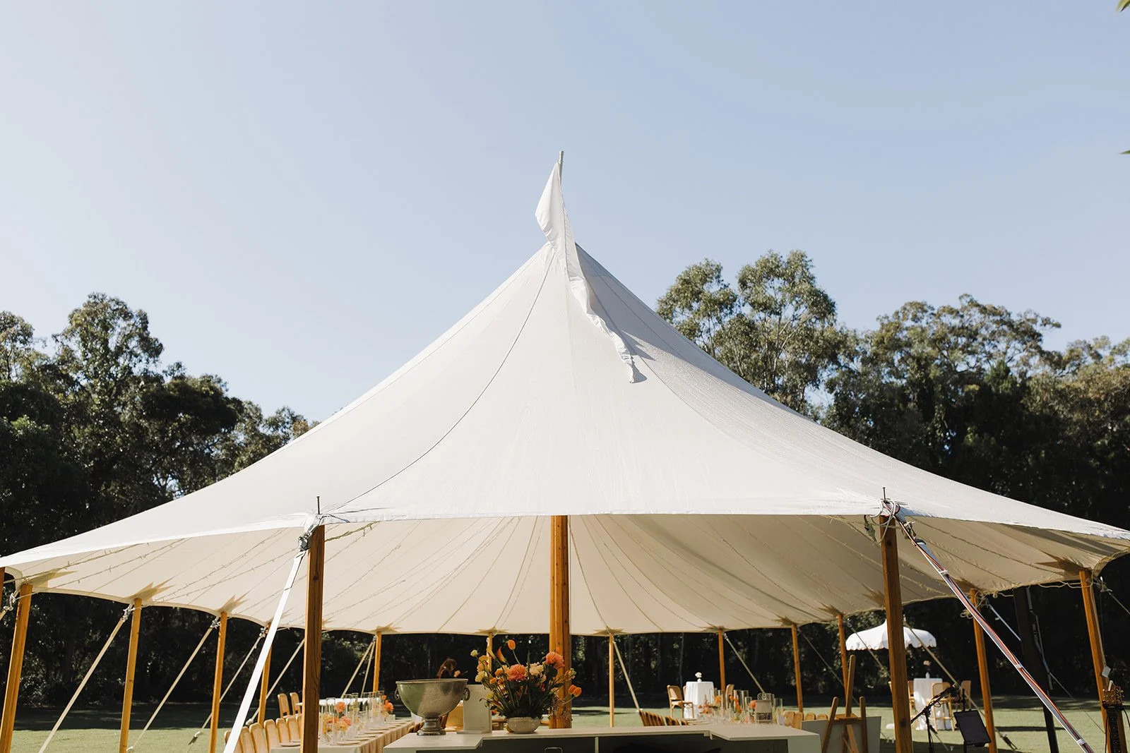 Sperry Tents Sunshine Coast_10x22m Oyster_Senses Noosa North Shore_Lovebird Weddings
