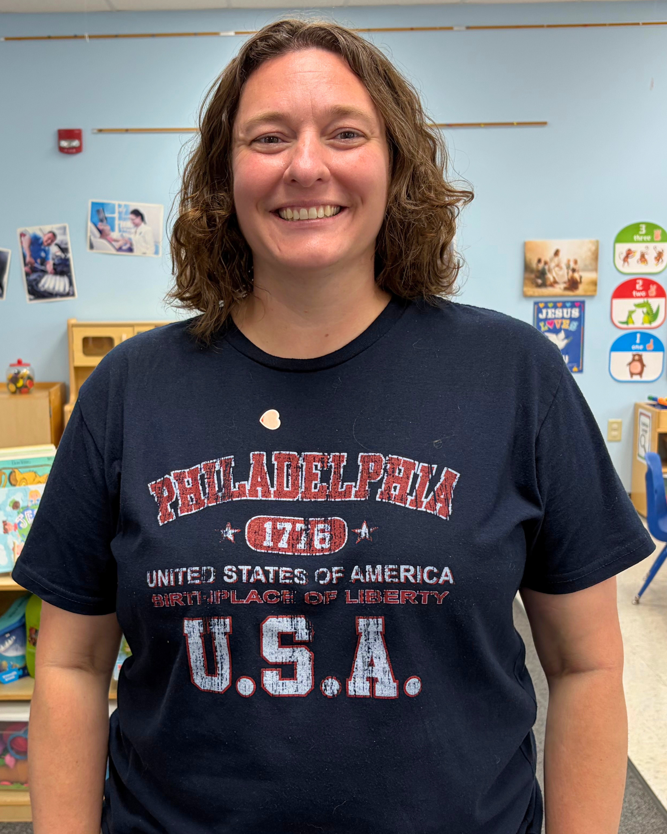 Ms. Liesl Jensen, 3s lead teacher at Redeemer Lutheran Preschool in Olathe, KS