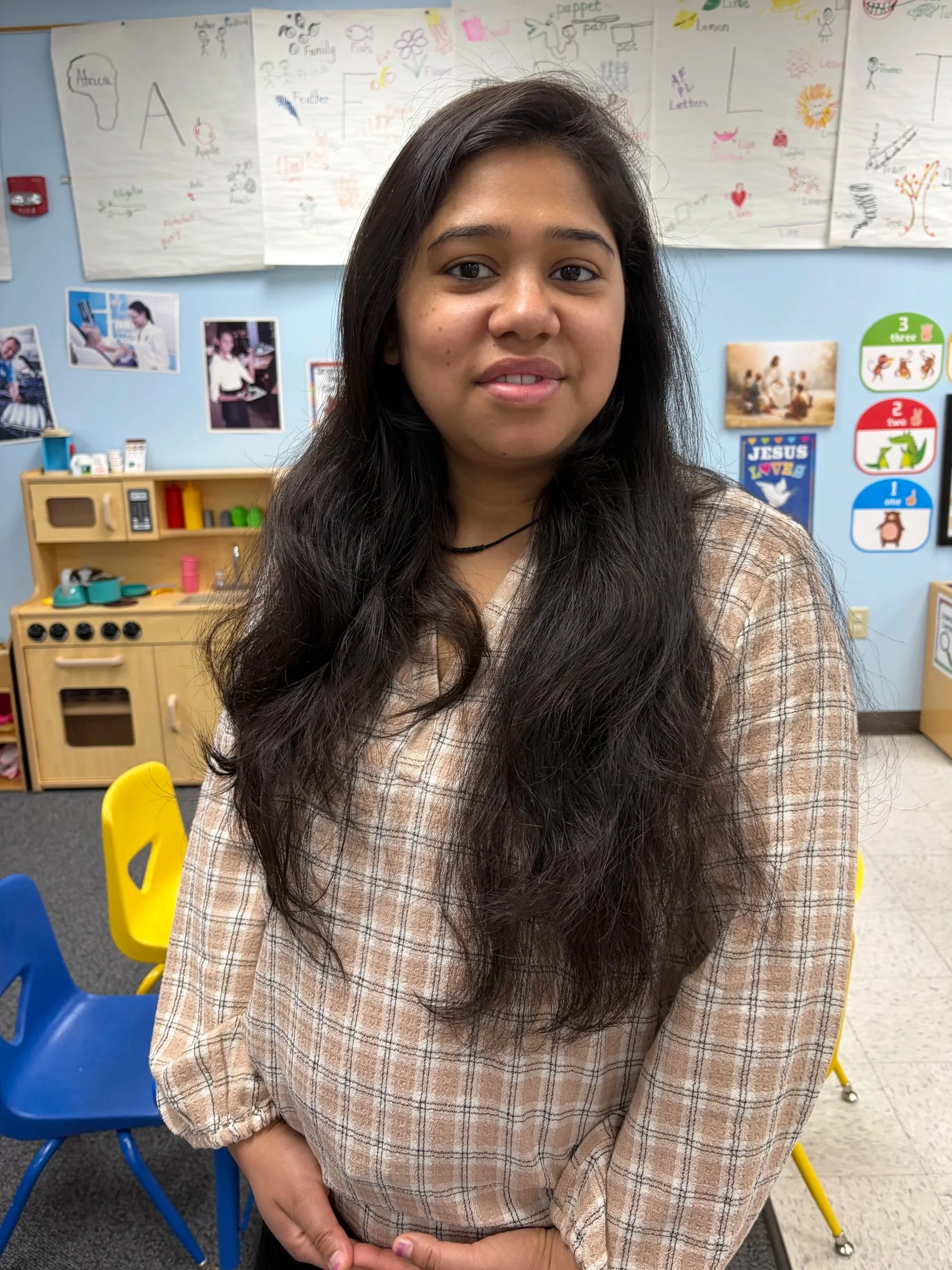 Shephali Seth, of Redeemer Lutheran Preschool.