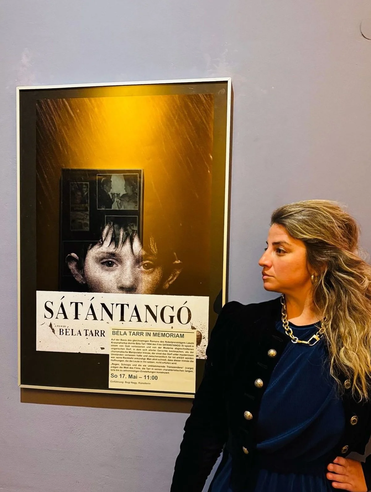 S&aacute;t&aacute;ntang&oacute; &mdash; 7,5 Stunden Filmgeschichte mit B&eacute;la Tarr und L&aacute;szl&oacute; Krasznahorkai im Filmhaus N&uuml;rnberg. @filmhausnuernberg 

Es war mir eine gro&szlig;e Ehre, heute die Einf&uuml;hrung zu diesem monum