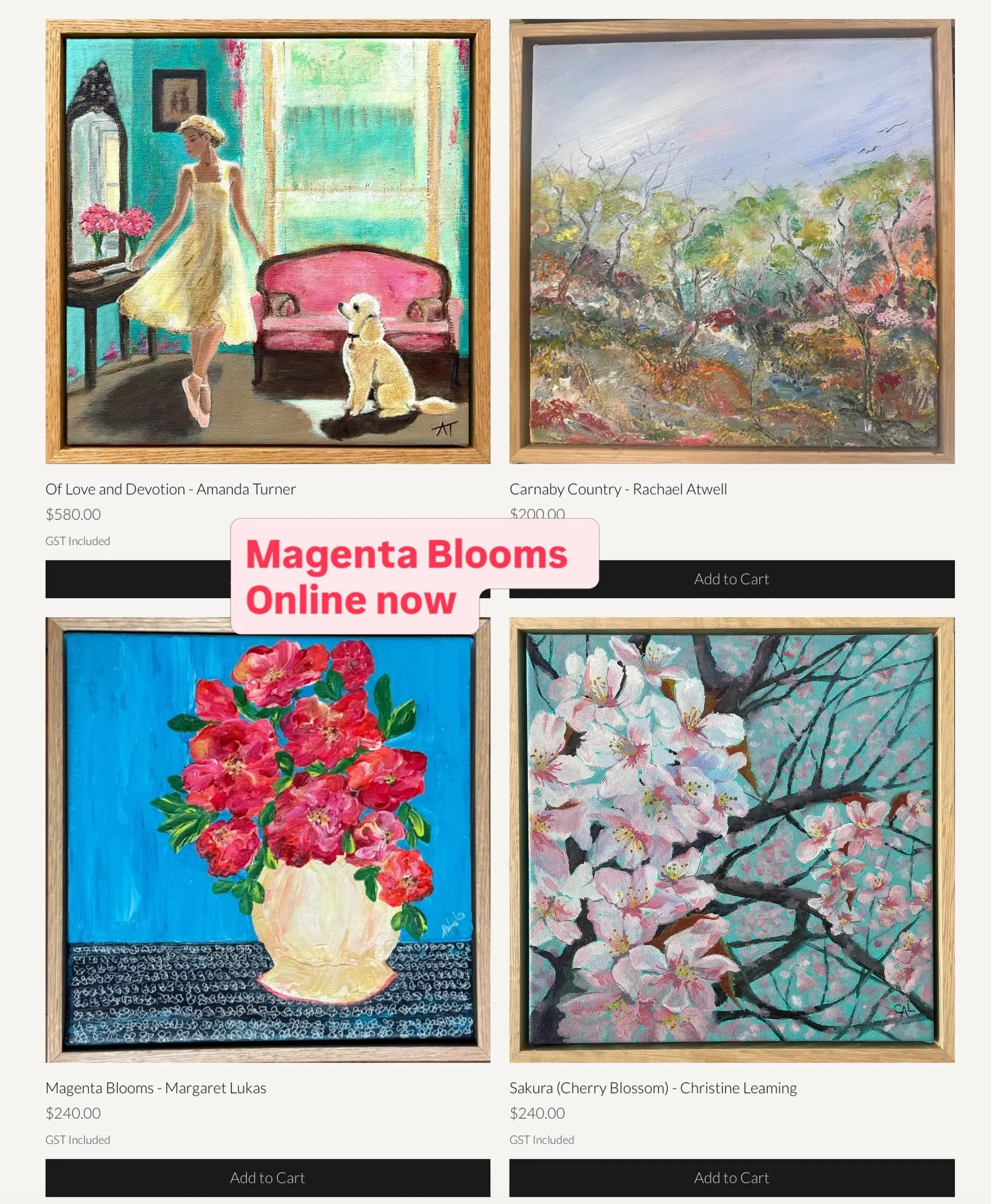 It&rsquo;s always a thrill seeing my creations online. 
Click on comments to see the whole thing exhibition of talented artists at Lion studios.