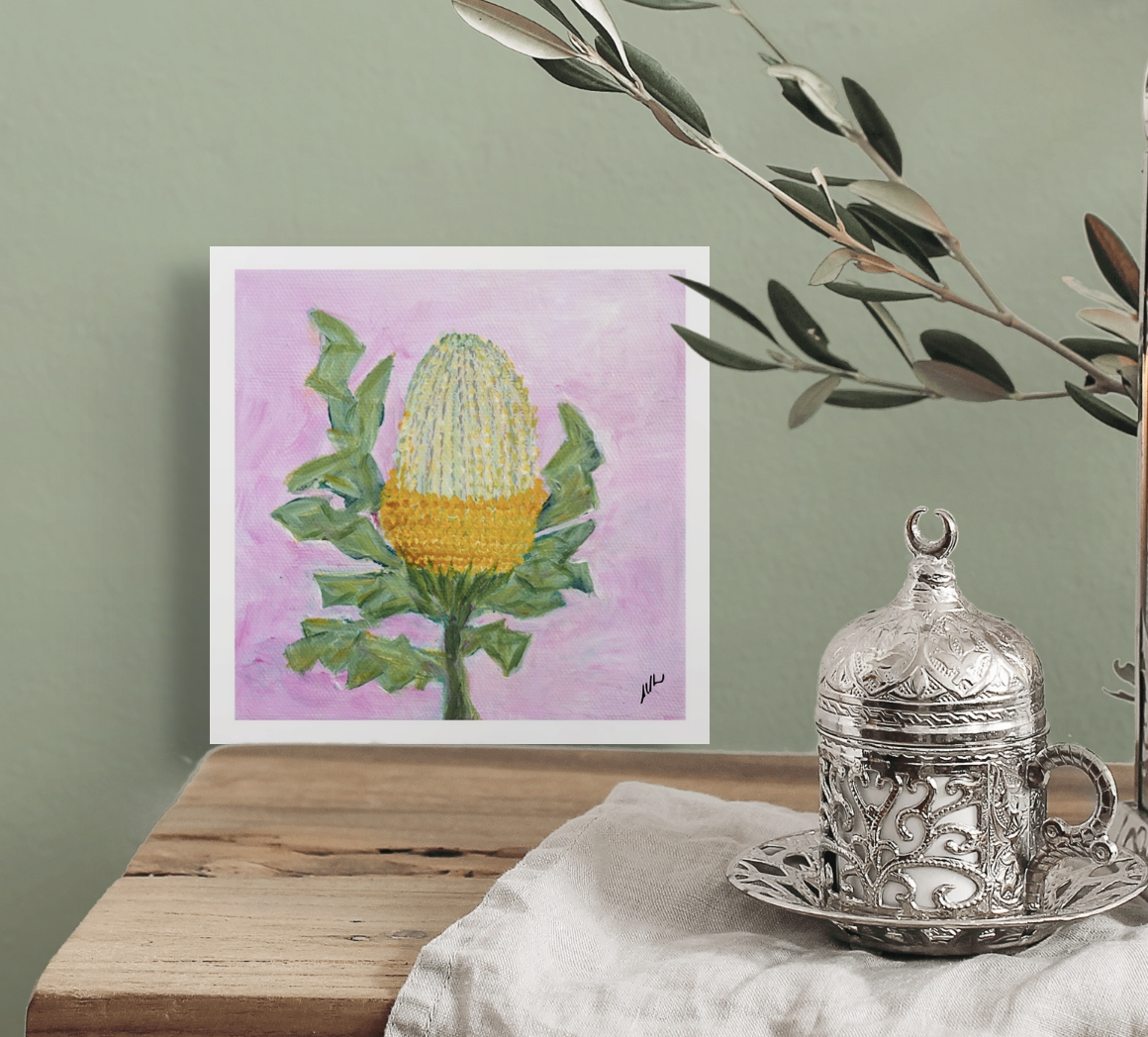 Banksia artist Newcastle NSW Flora.png