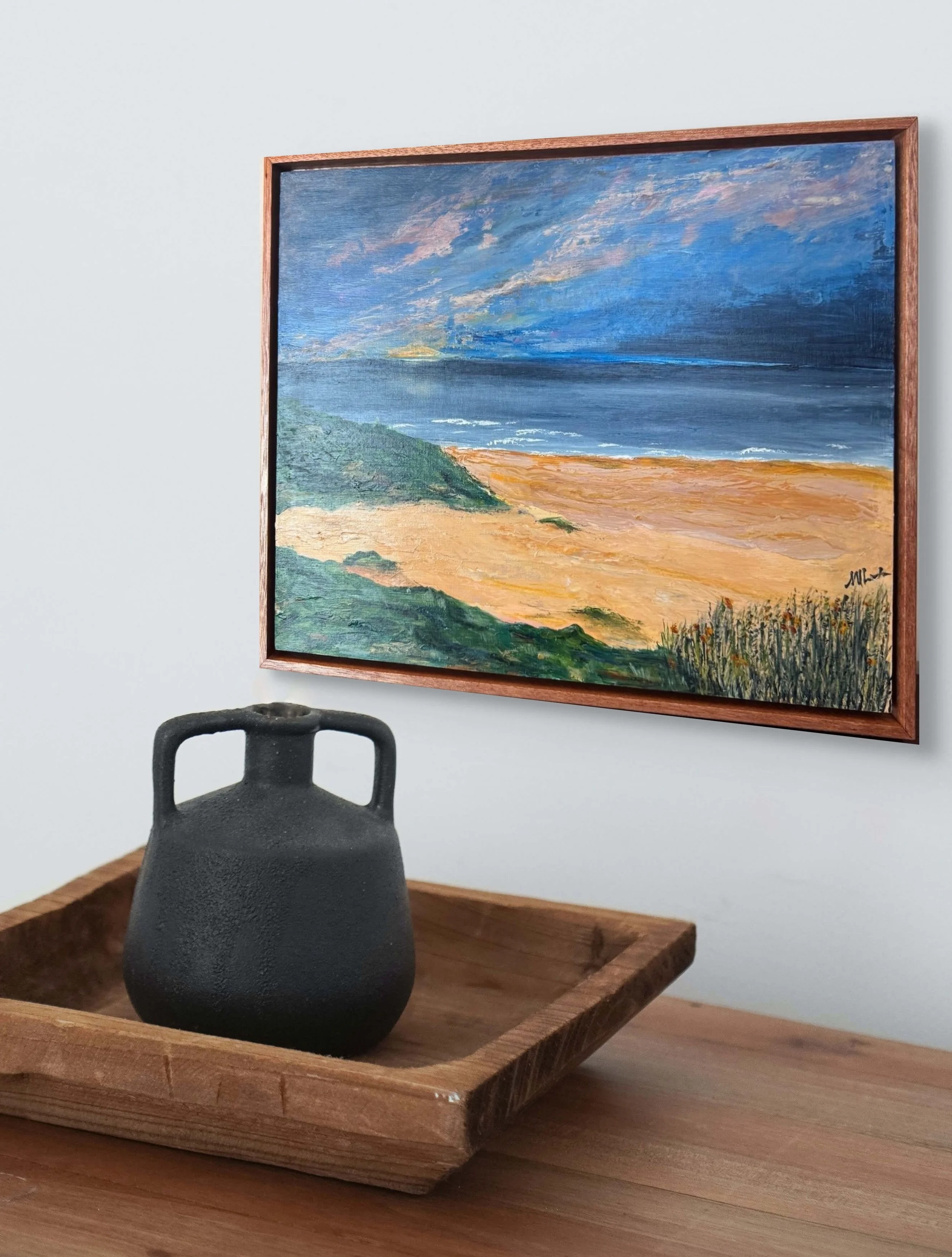 Marg Lukas Art  newcastle artist night fades away-full.jpg