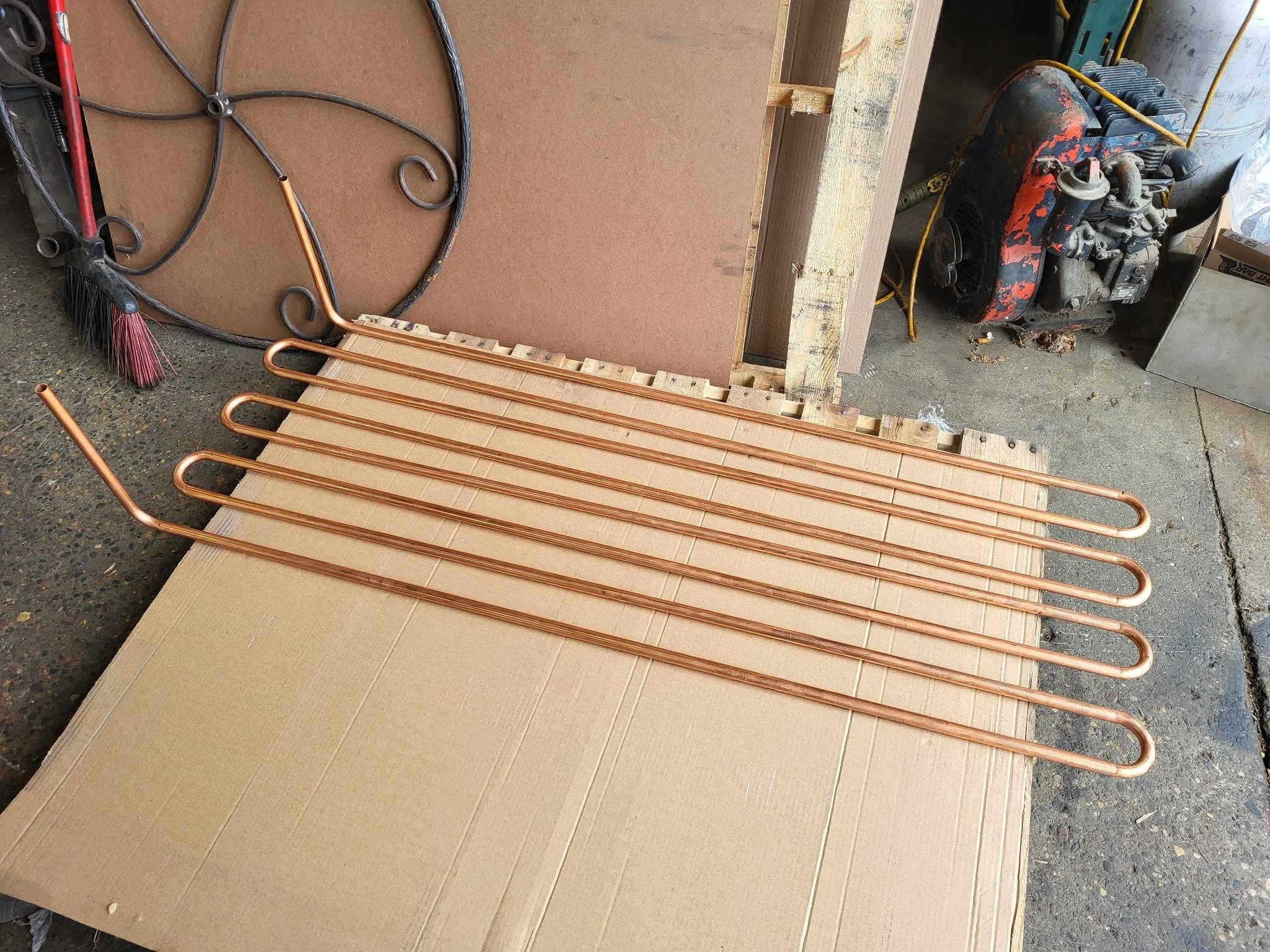 tube bending- copper pipes
