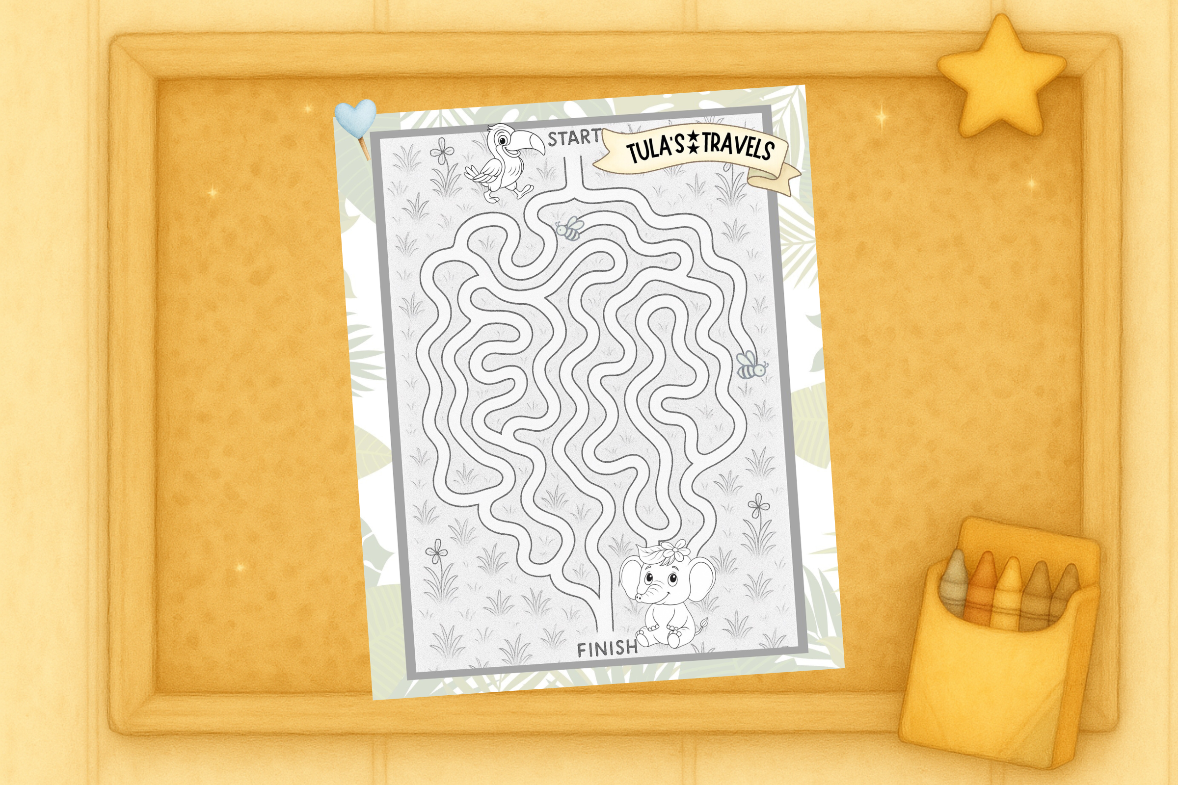 New FreeBee: “Tula’s Travels Maze” — A Silly, Spiraling Adventure for Little Explorers