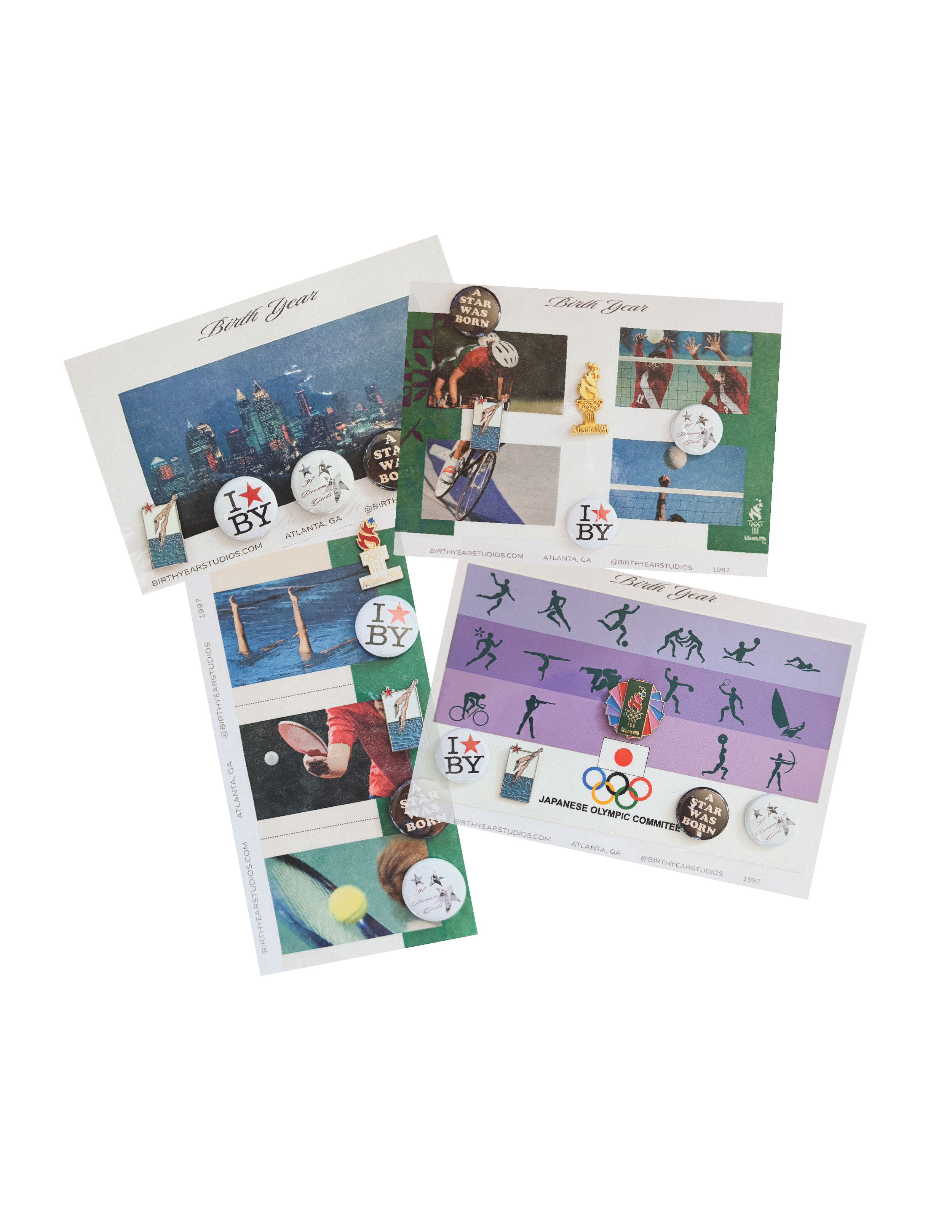 BUTTON-PIN PACKS