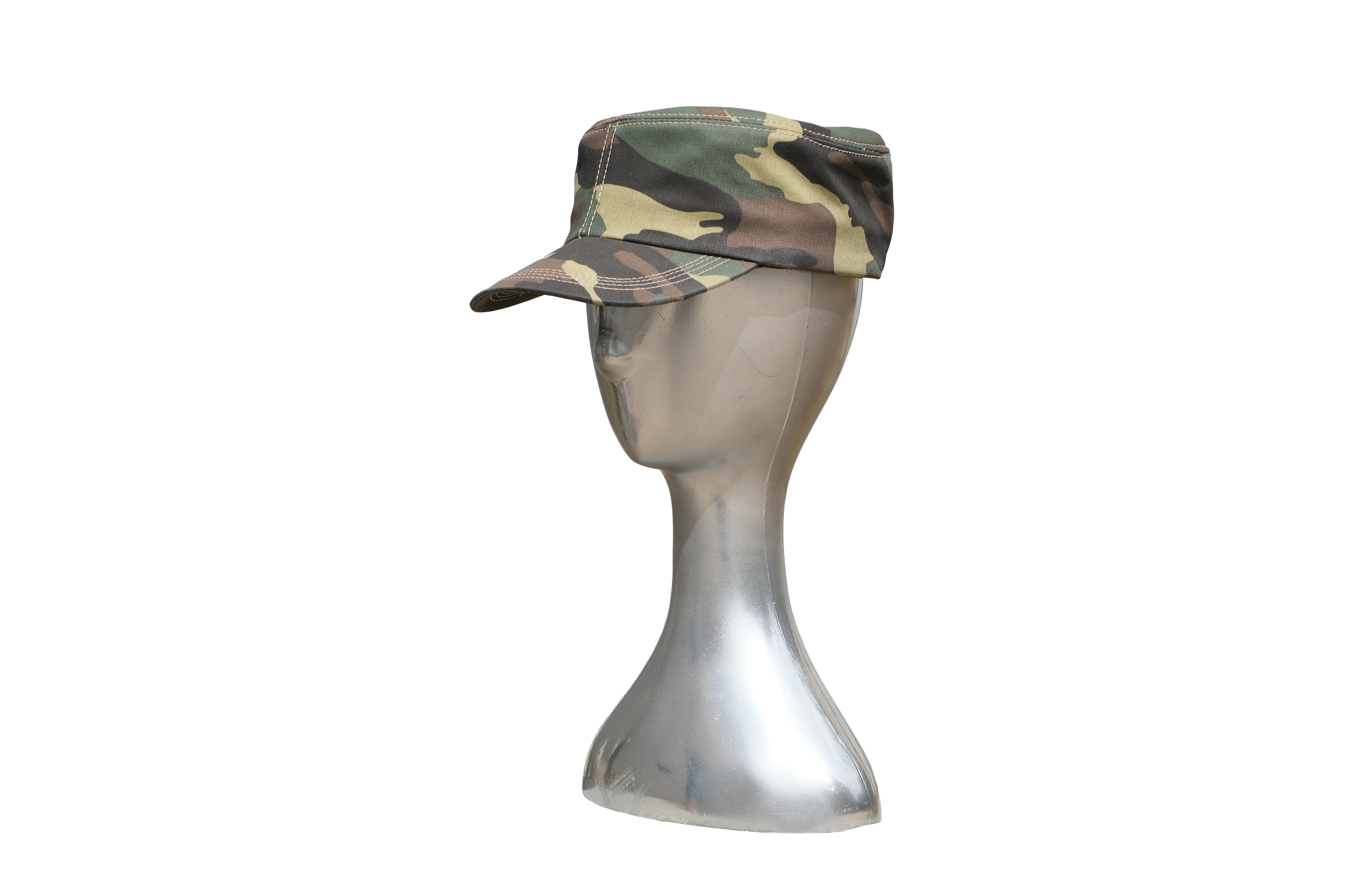 CAMO HERRINGBONE PILLBOX