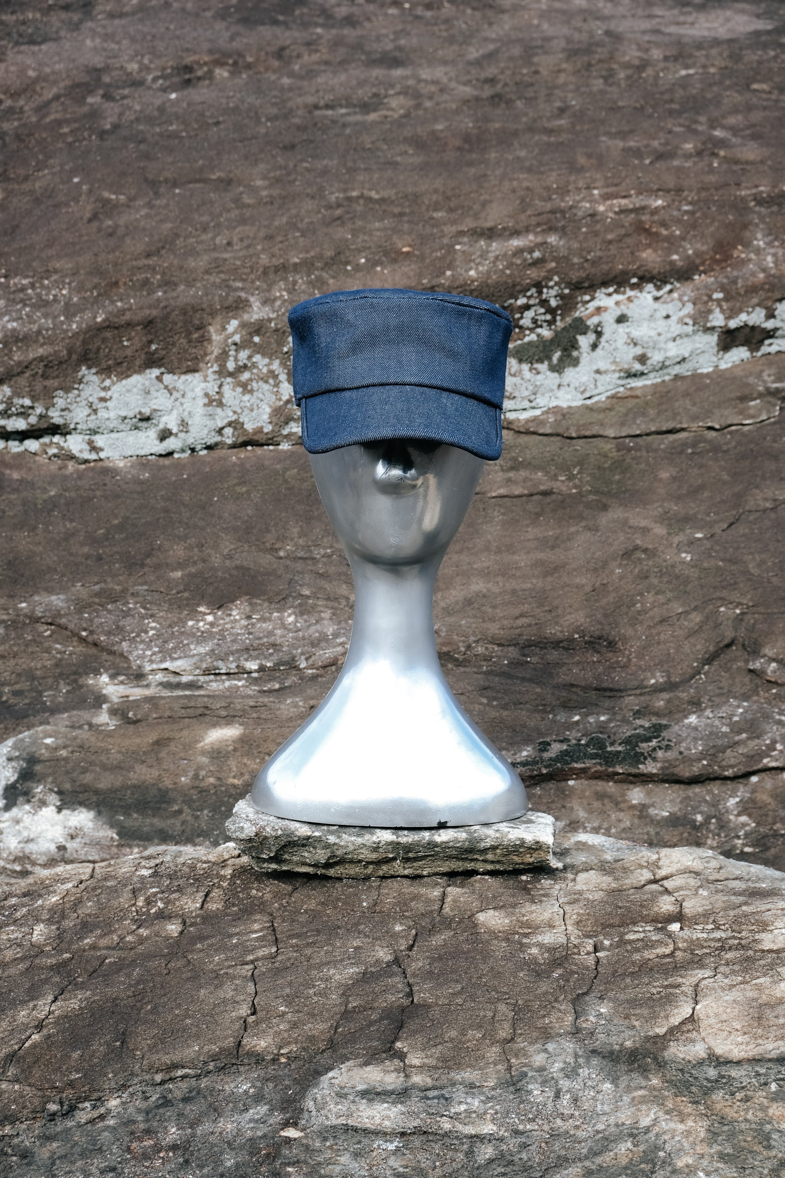 Indigo Selvedge Pillbox