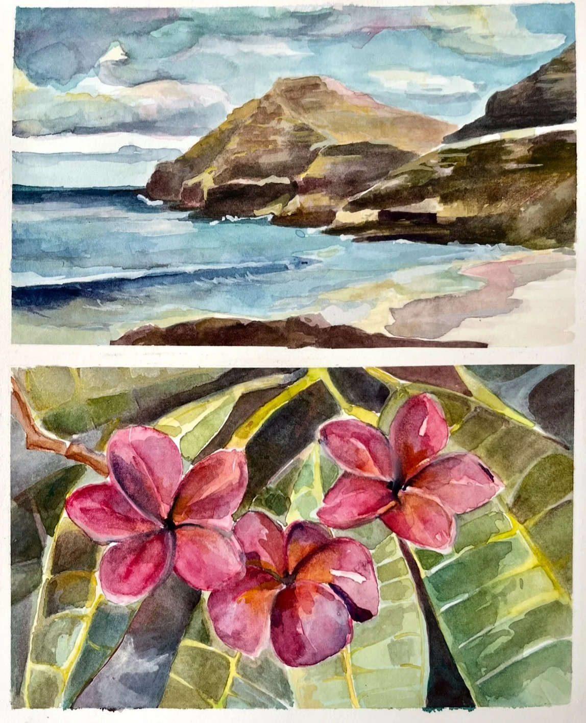 Hawaiian Diptych, 2025