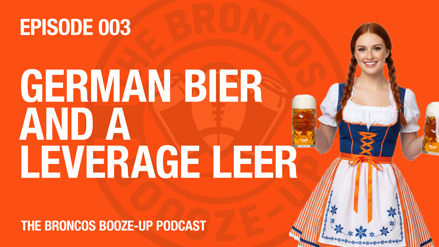 German Bier and a Leverage Leer episode artwork