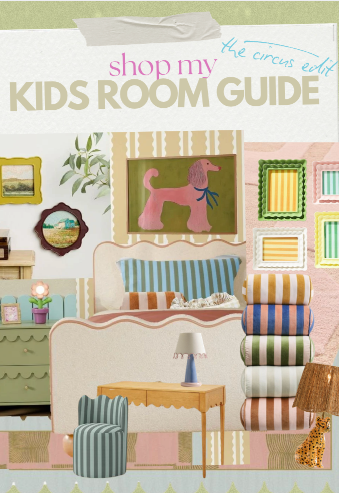Modern Kid’s Room Guide: The Circus Edit