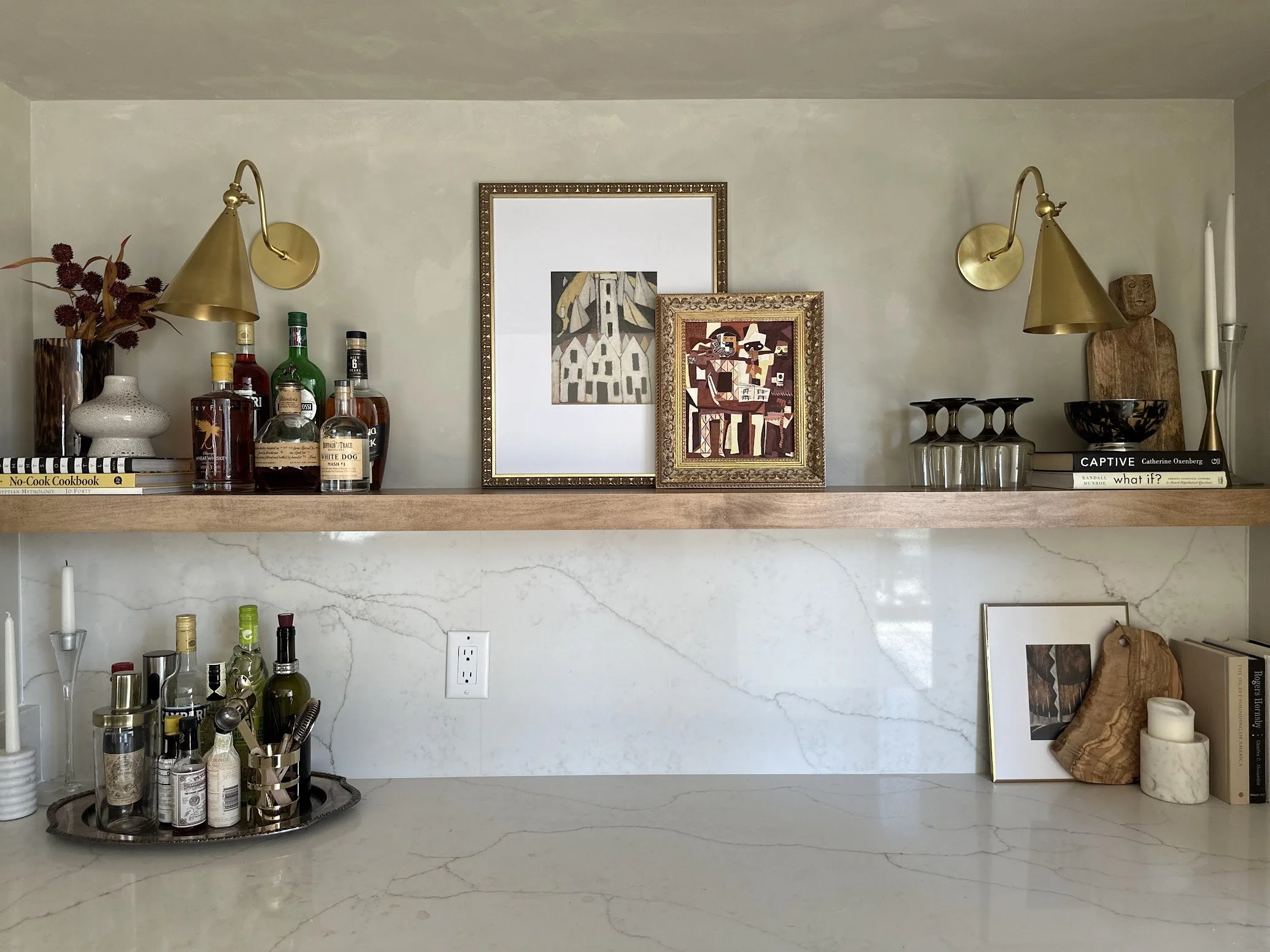 Funky Modern Home Bar