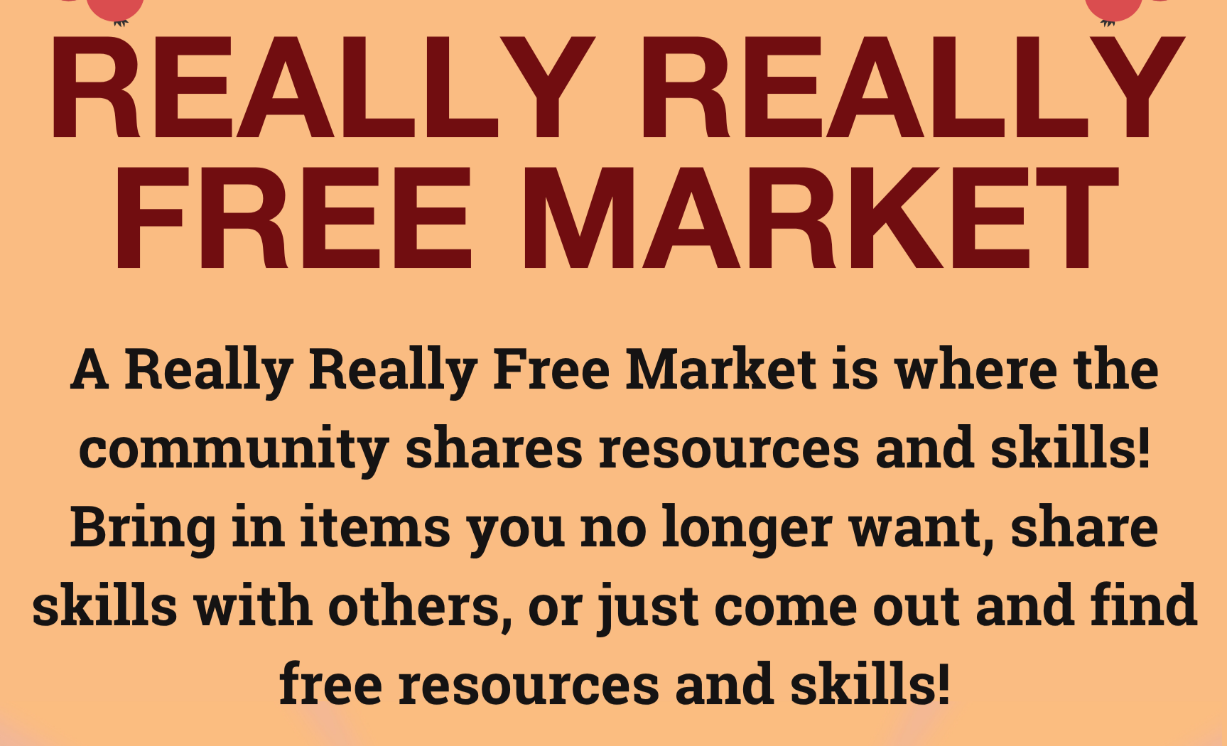 Really Really Free Market
