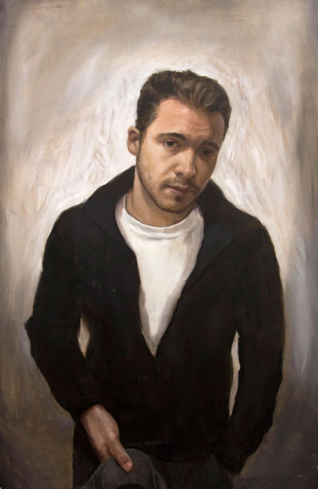 Ben. 24" x 36". oil on panel