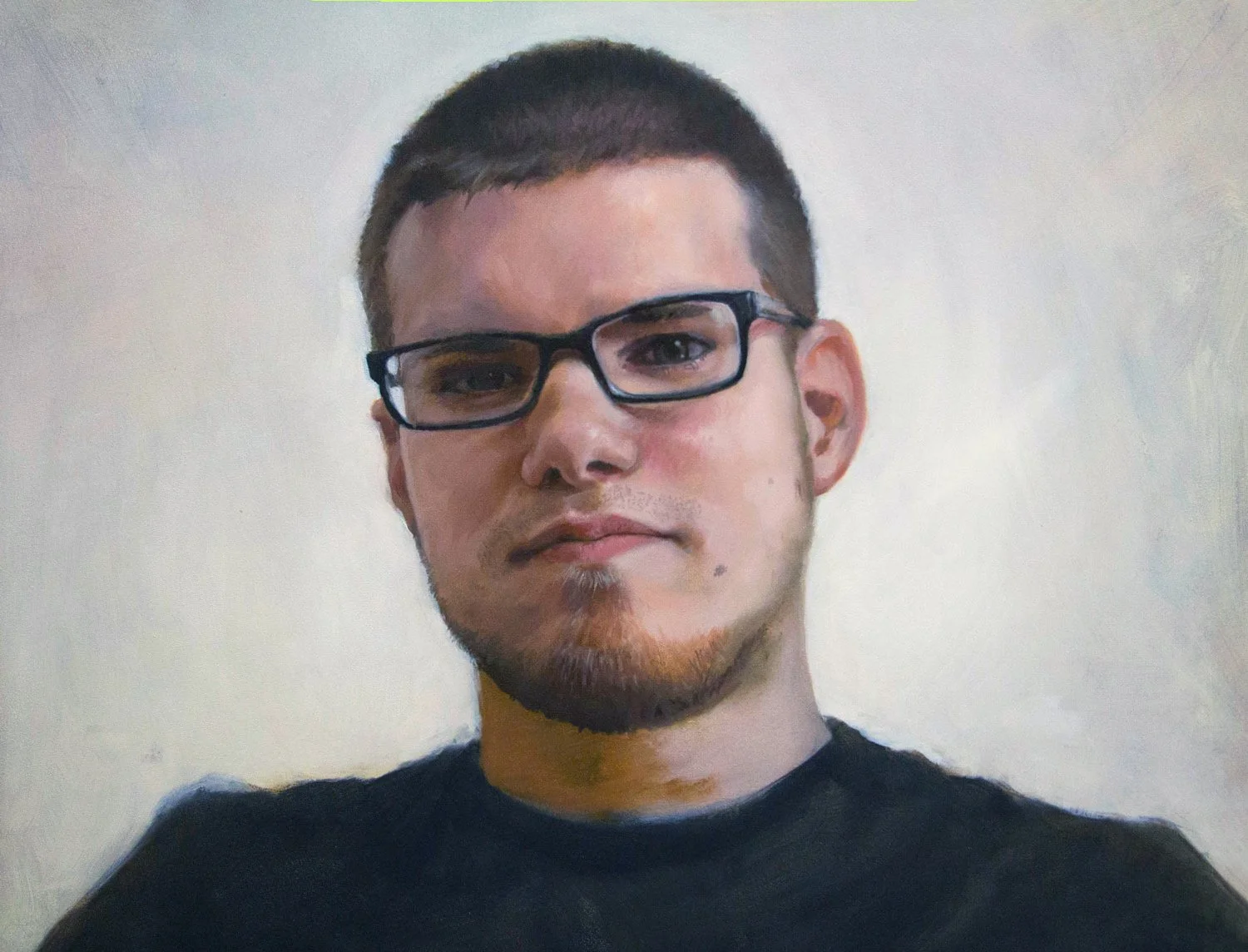 Rob. 11" x 14". oil on panel