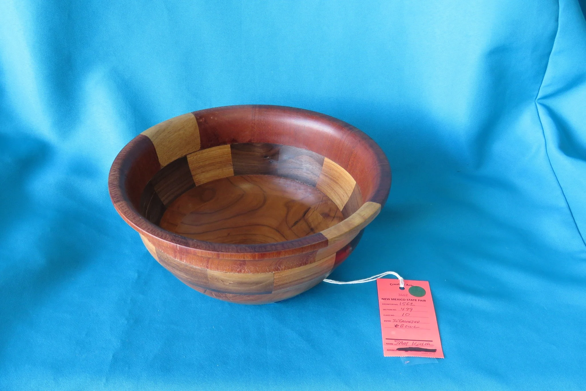 Sam Keller
Segmented bowl