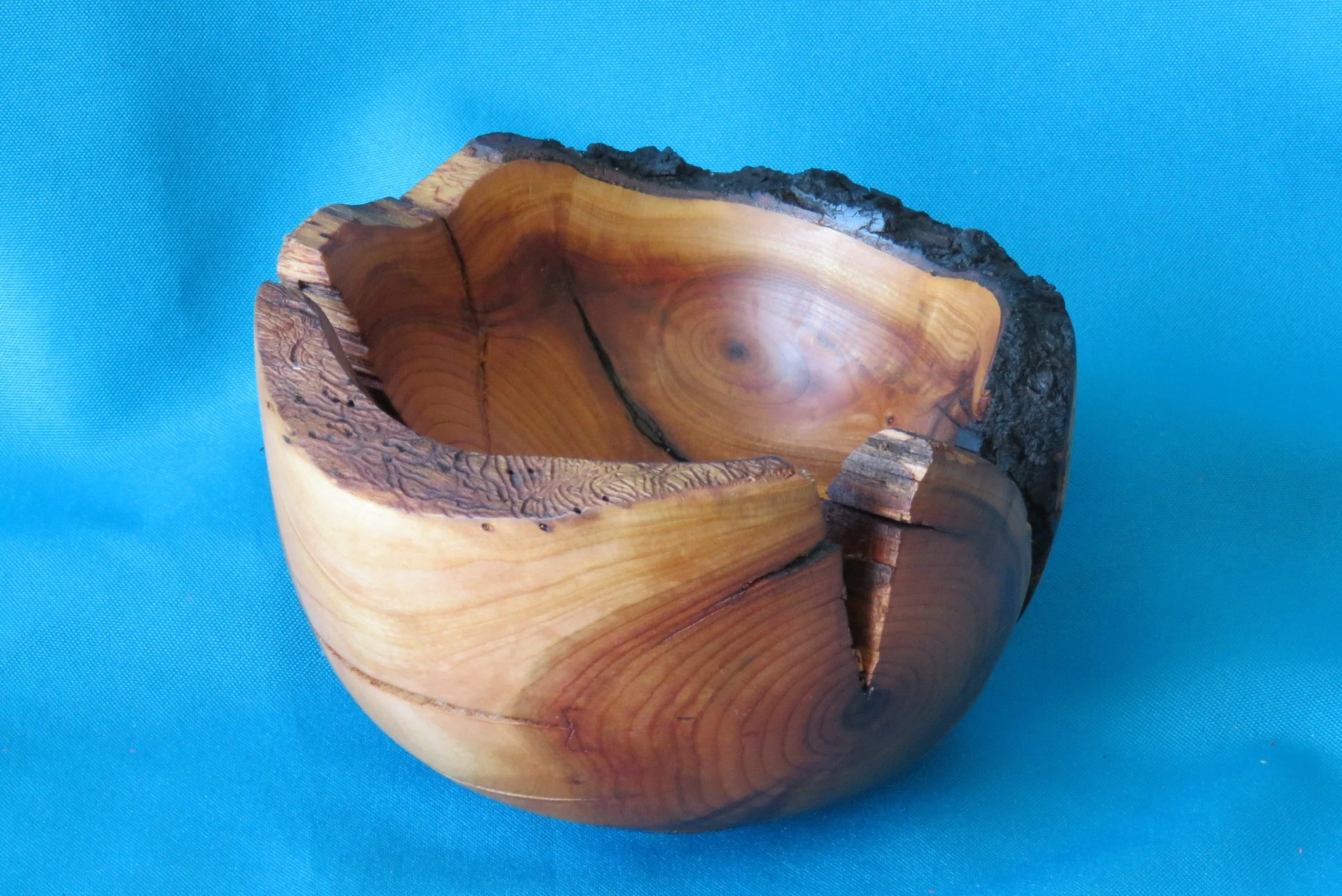 Logan Blakely
Bowl-Plum wood, 2nd