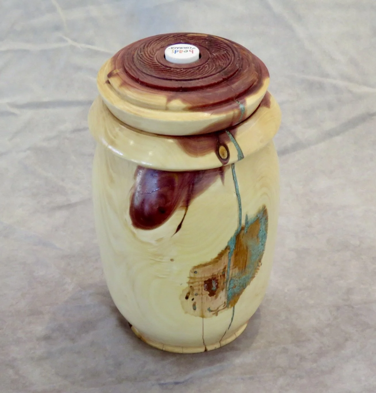 Bob Rocheleau beads of courage box juniper.JPG