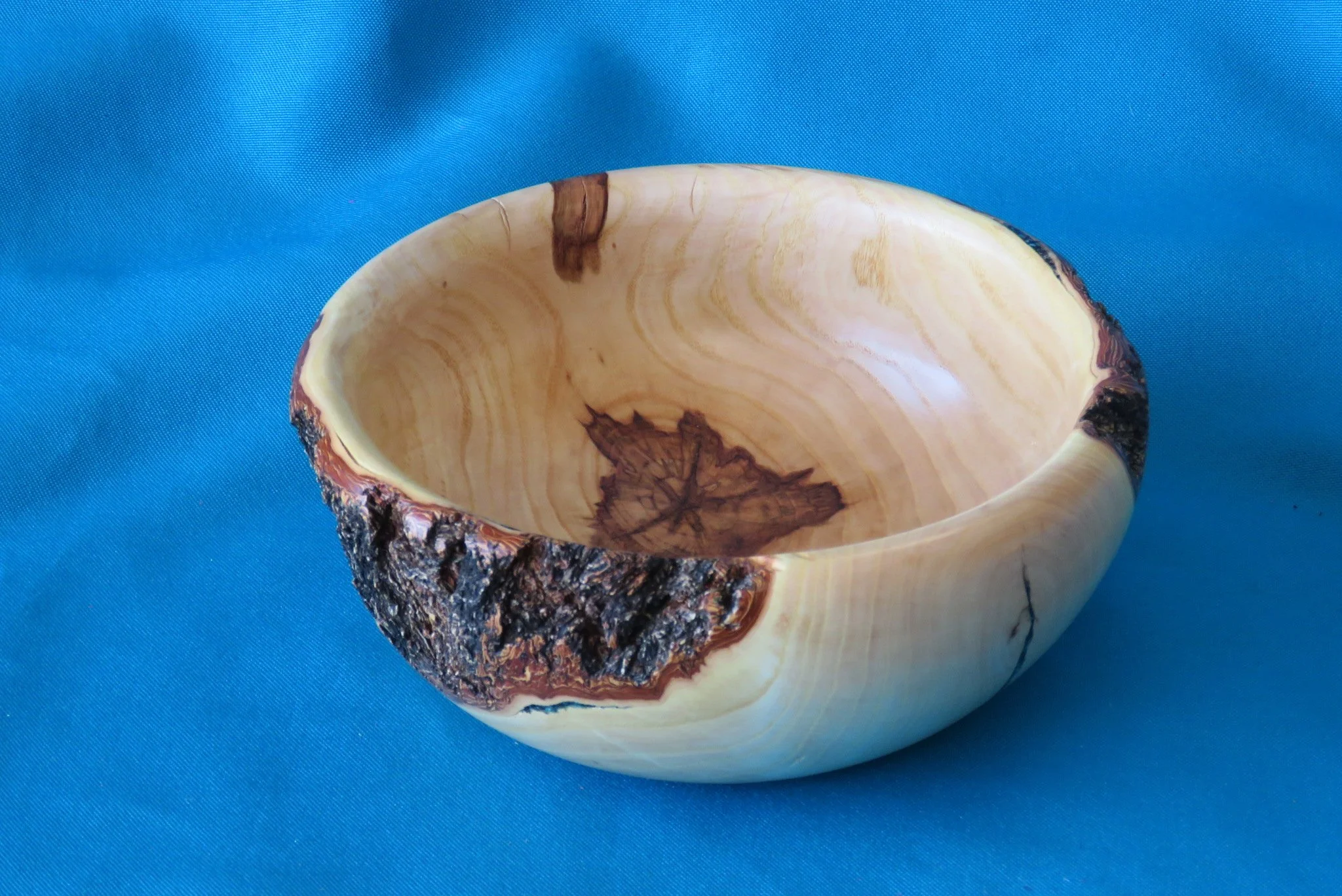 Scott Eckstein
Open bowl with bark-Golden Rain, 2nd