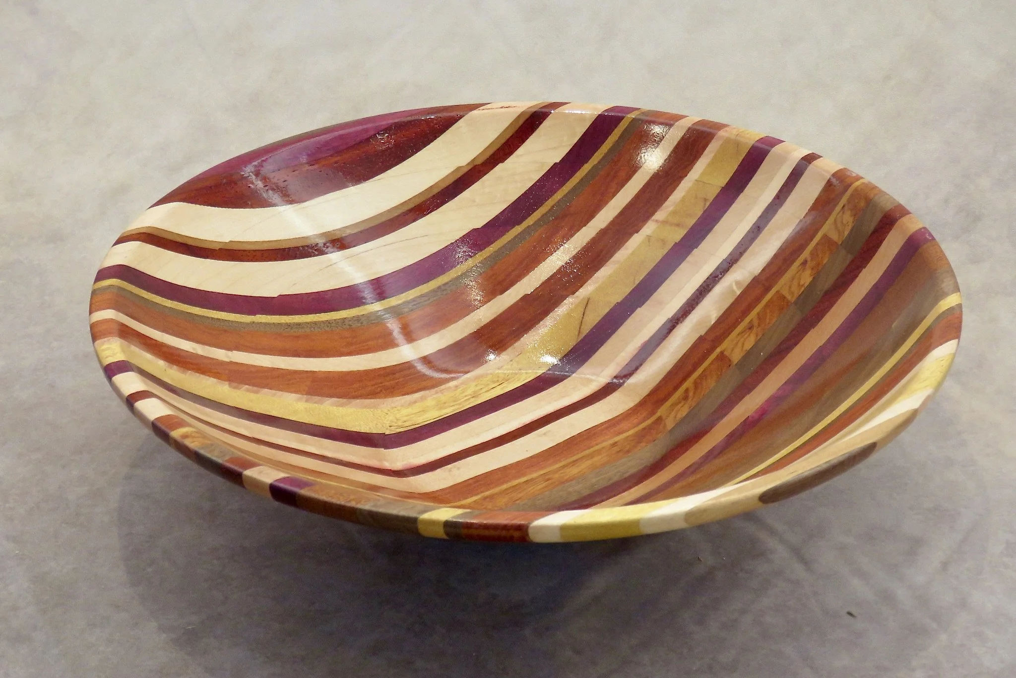 Ray Davis
bowl from a board-various woods