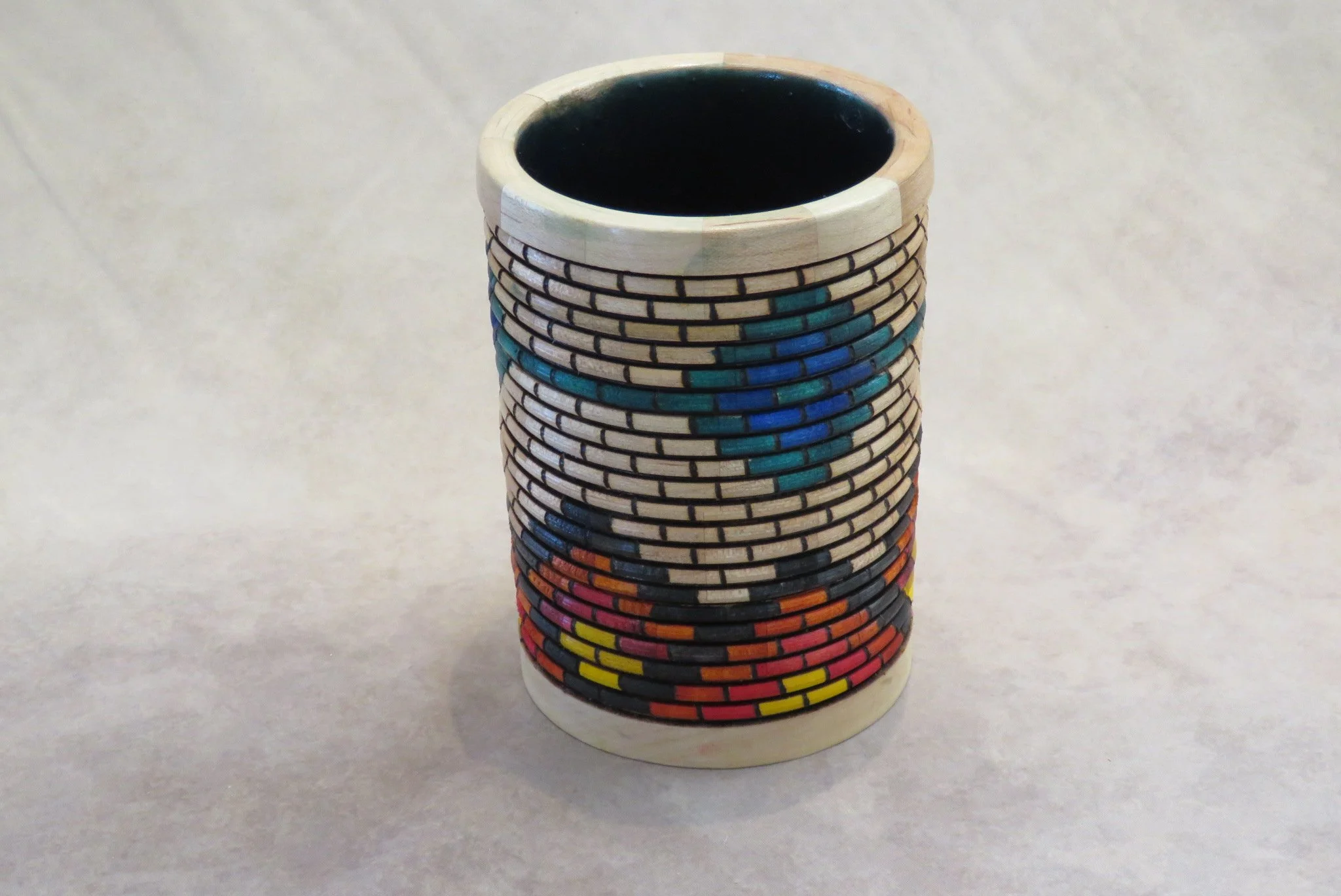 Dennis Cahill
Dice Cup-Dyed ash