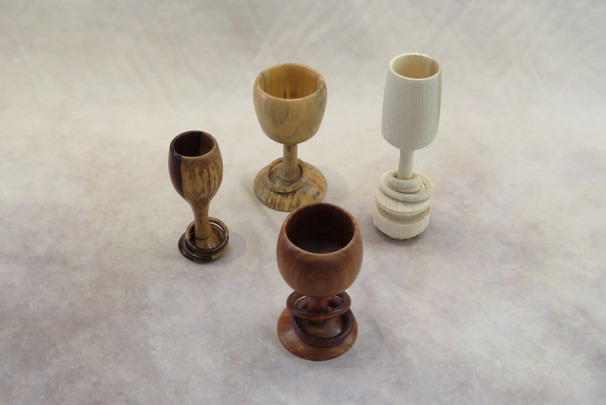 Joe Chaney
4 Small Celtic Wedding Chalice-Various Woods