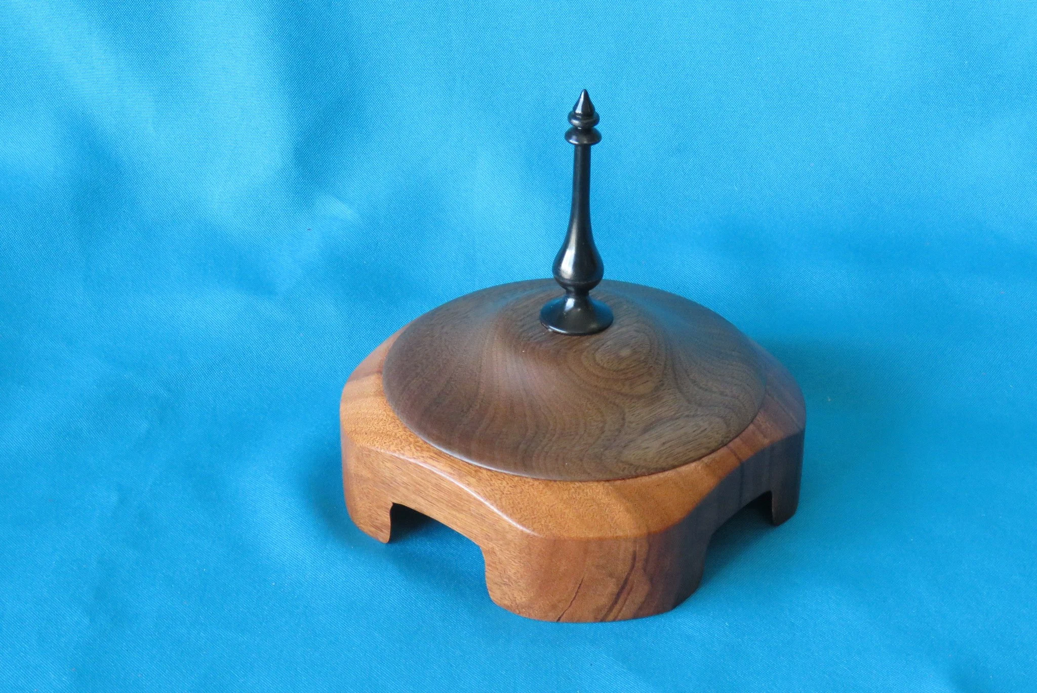 Ray Davis
Lidded bowl, Bubinga