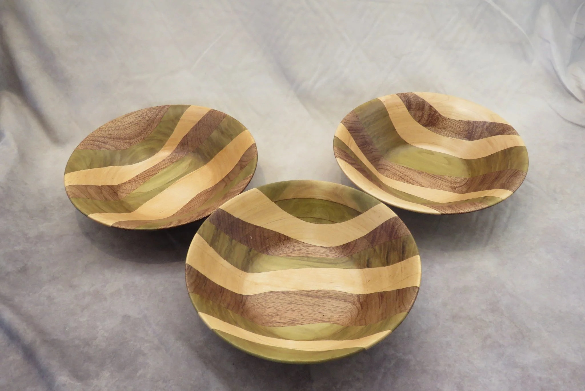 Adam Read
Bowls From a Board-Mahogany, Poplar,Maple