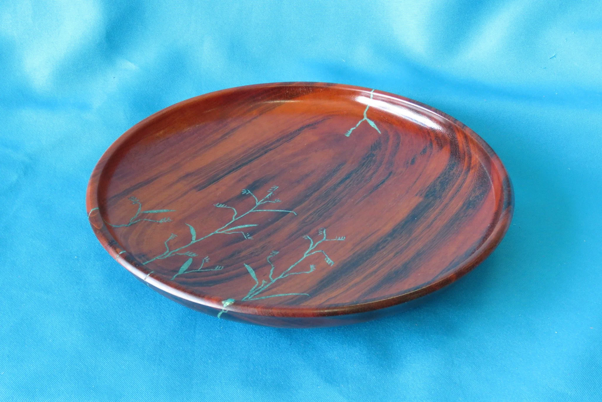 Van Warren
Platter with turquoise, 2nd