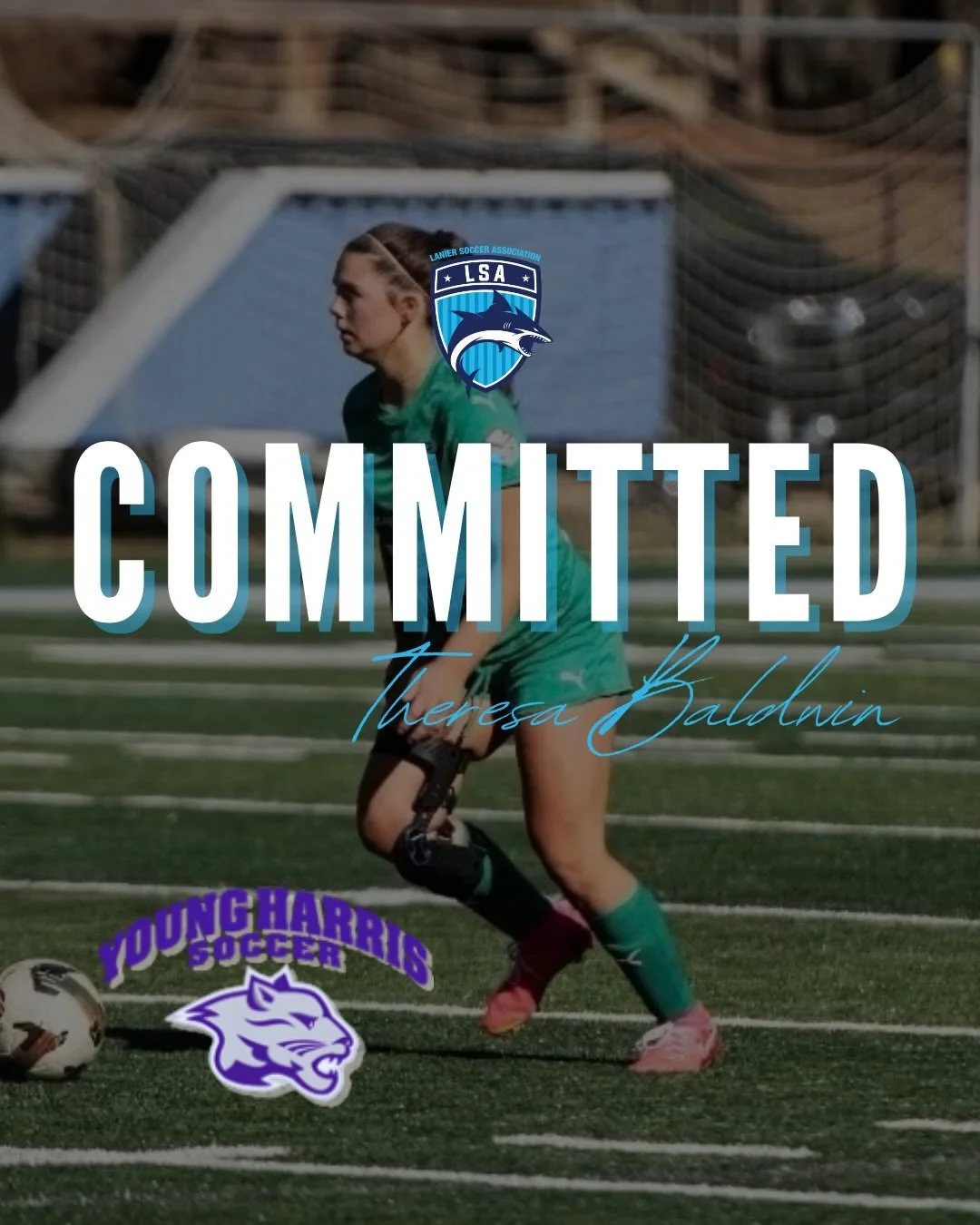 Theresa Baldwin has COMMITTED!!! 👏⚽️

We are beyond proud of one of our amazing LSA athletes as she takes the next step in her journey at @yhcwsoccer! 💙 

We can&rsquo;t wait to see all the incredible things you accomplish at the next level. Always