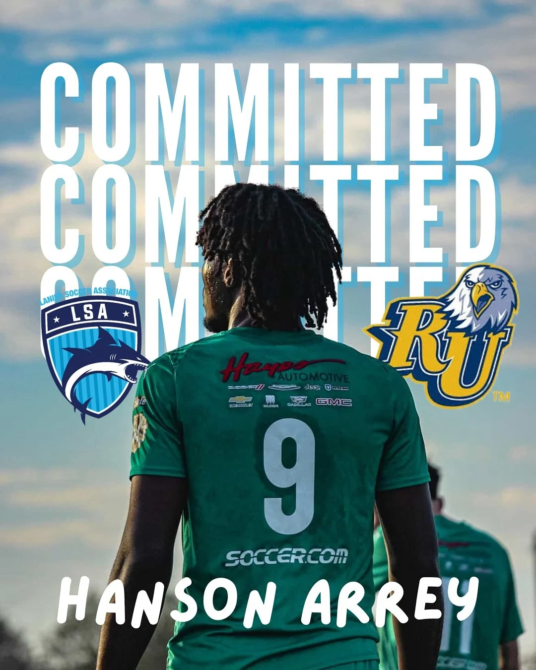 A SHARK HAS SIGNED!! 🦈

Congratulations to Hanson Arrey on signing with Reinhardt University (RU)!

We&rsquo;re proud to see one of our own from LSA take the next step at the collegiate level. Your hard work, consistency, &amp; commitment to the pro