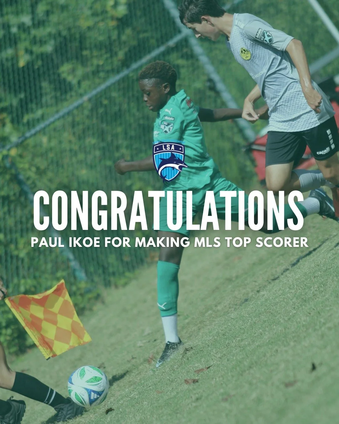 Huge congratulations to Paul Ikoe for being named an MLS NEXT Top Goal Scorer for the U15 2025-26 Season! ⚽🔥 

We're so incredibly proud of our Sharks for their outstanding performance and for consistently going above and beyond on the field. Keep w