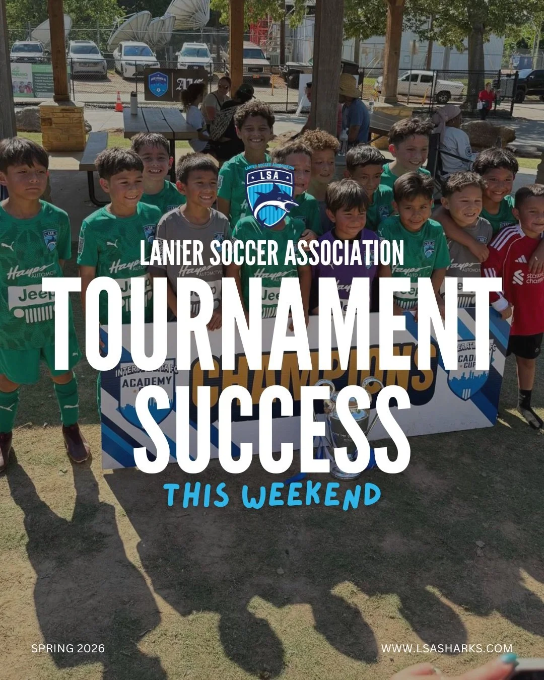Our Sharks participated in the Inter Atlanta &amp; AFU Tournament this weekend and showed out on the field! 🦈🔥

Congratulations to all of our finalists &amp; champions! 👏

#soccertournament #youthsoccerclub #soccerhighlight #laniersoccer #fearthef