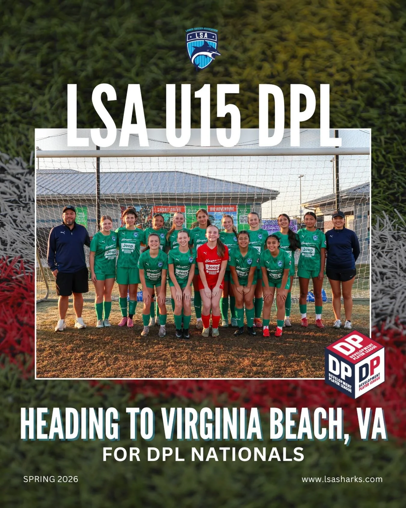 As the end of the month approaches, we want to shoutout our U15 DPL girls as they head to nationals: June 23-28th 🔥⚽️

We can&rsquo;t wait to see all the great things these ladies accomplish in Virginia Beach with @dp_league!!! 🤍

#dplnationals #hi