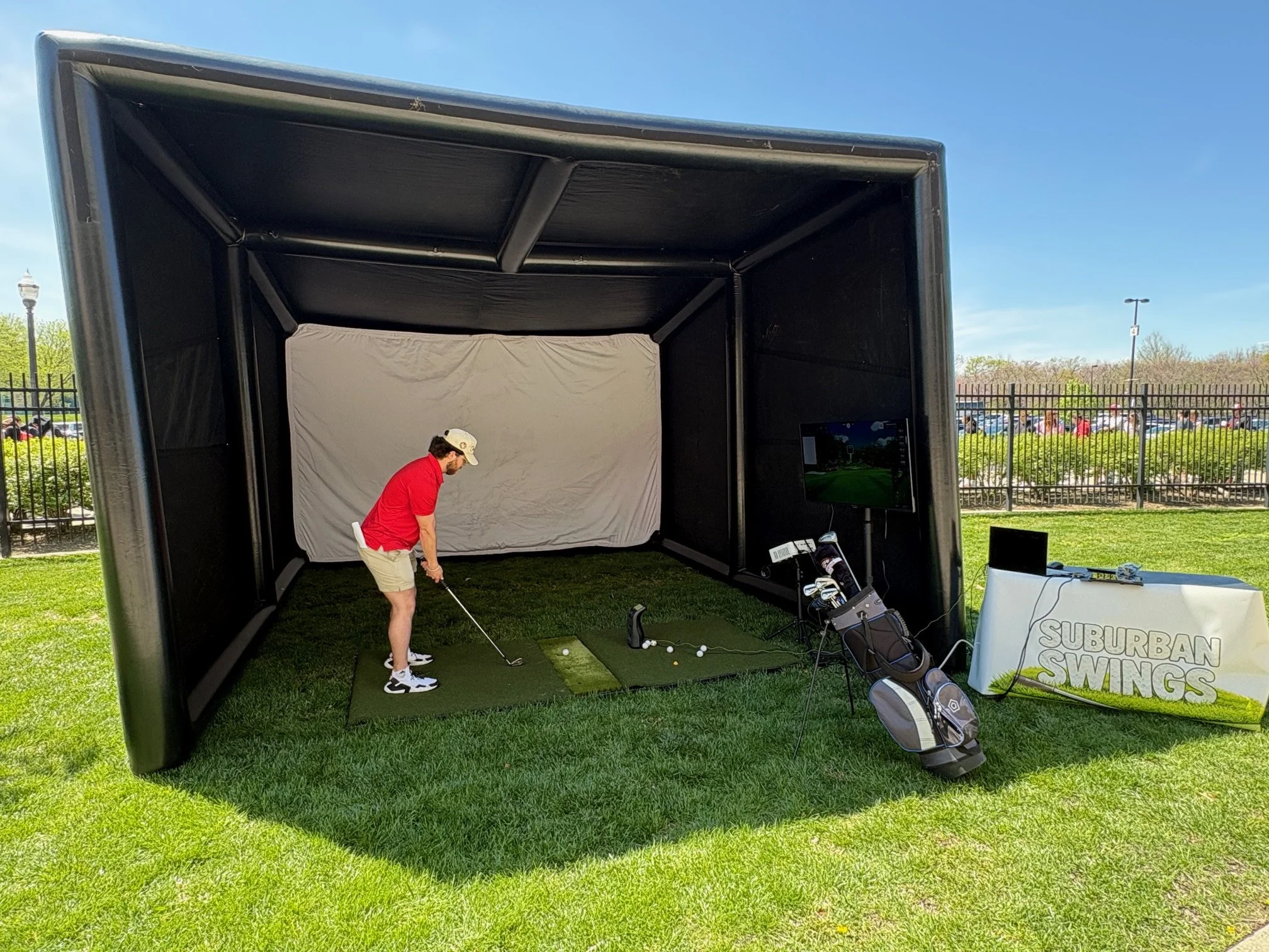 Ohio State Baseball Master's inspired golf simulator event