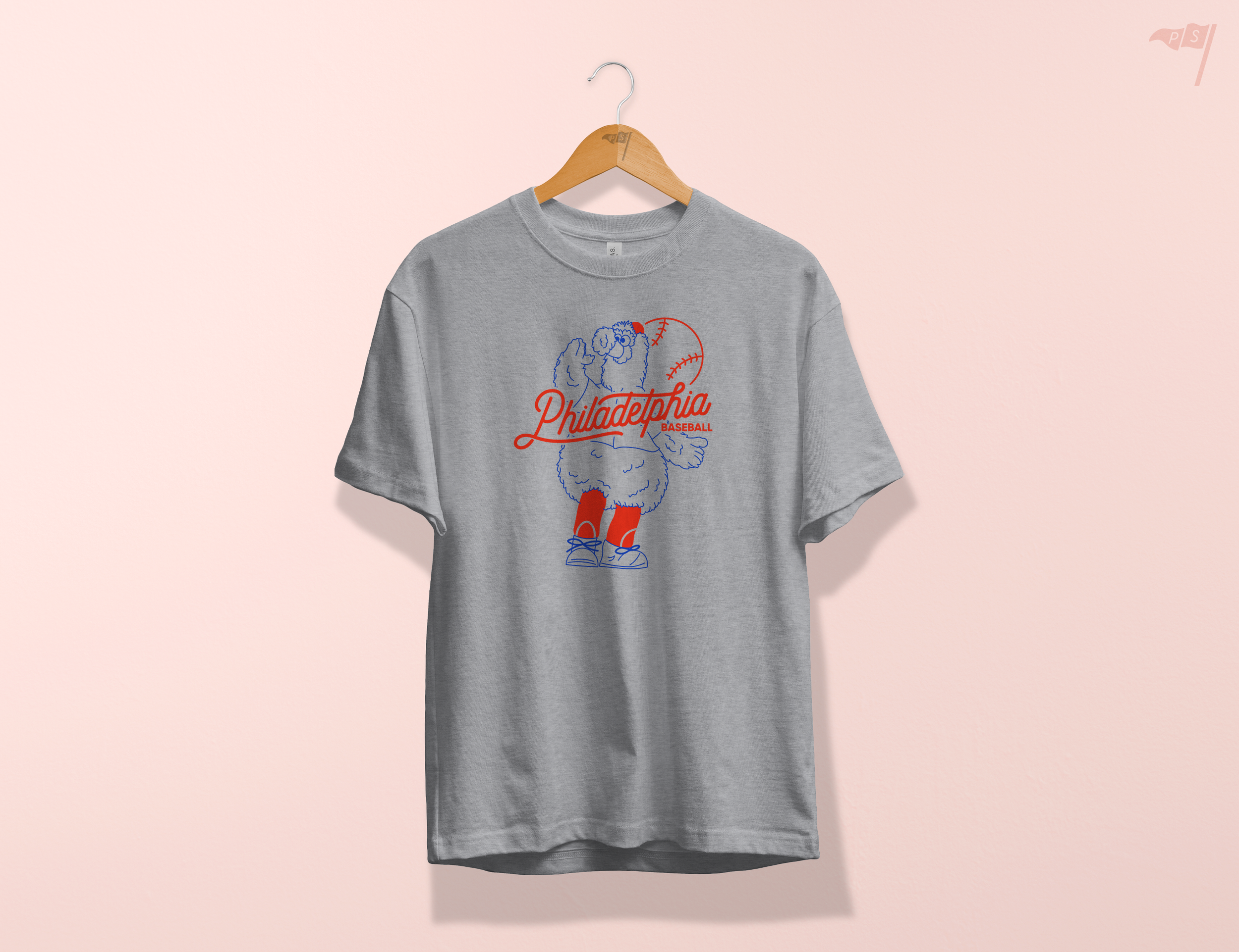 Phillie Phanatic Baseball Tee