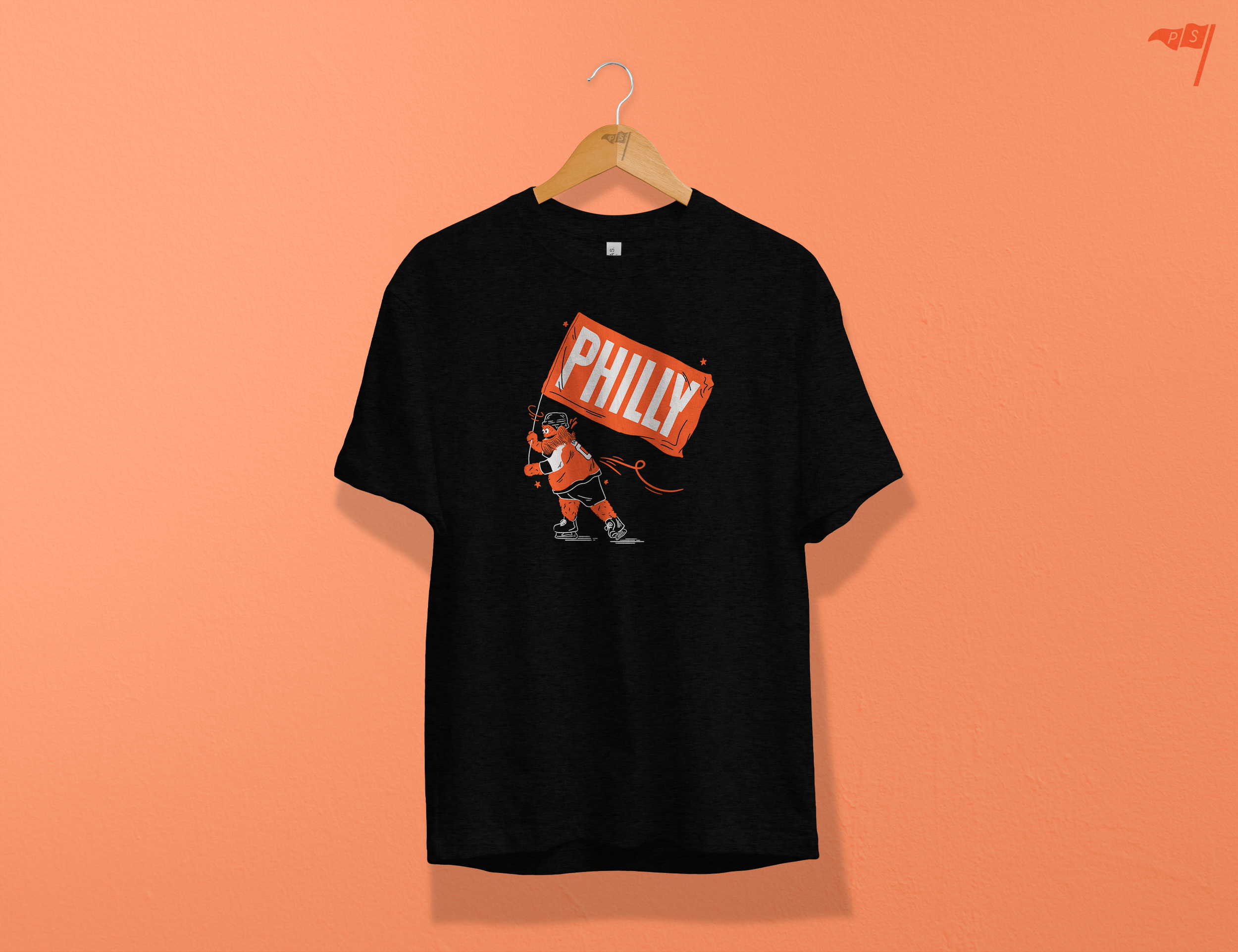 Gritty Philly Flag Tee