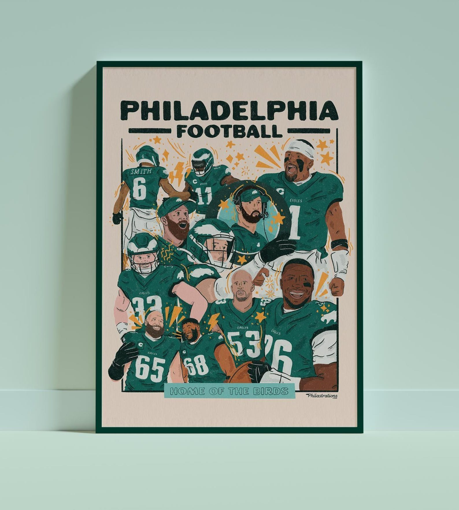 Eagles 2025 Season Opener Digital Print